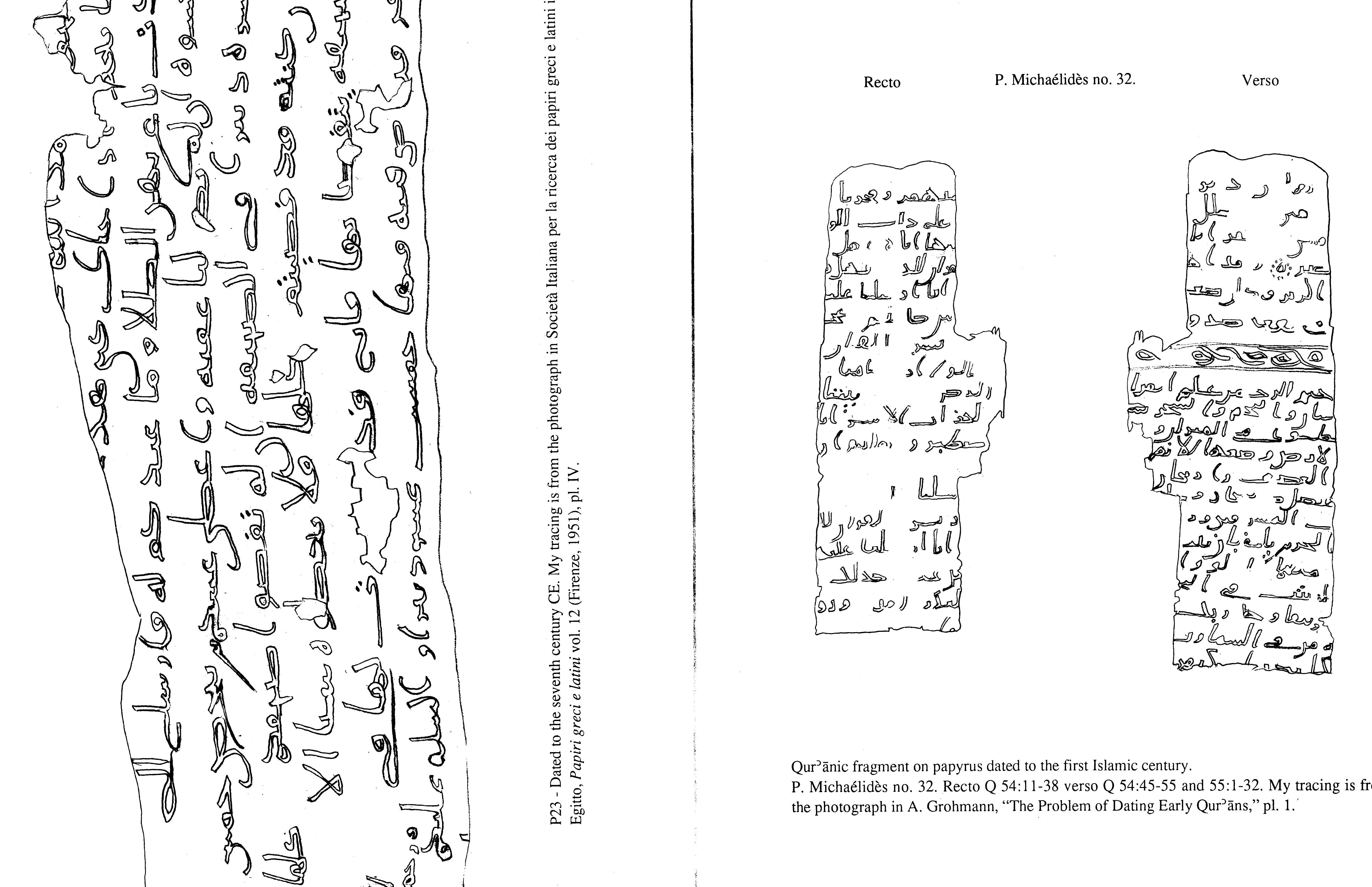 Figure 53 - The Development of the Arabic Scripts: From the