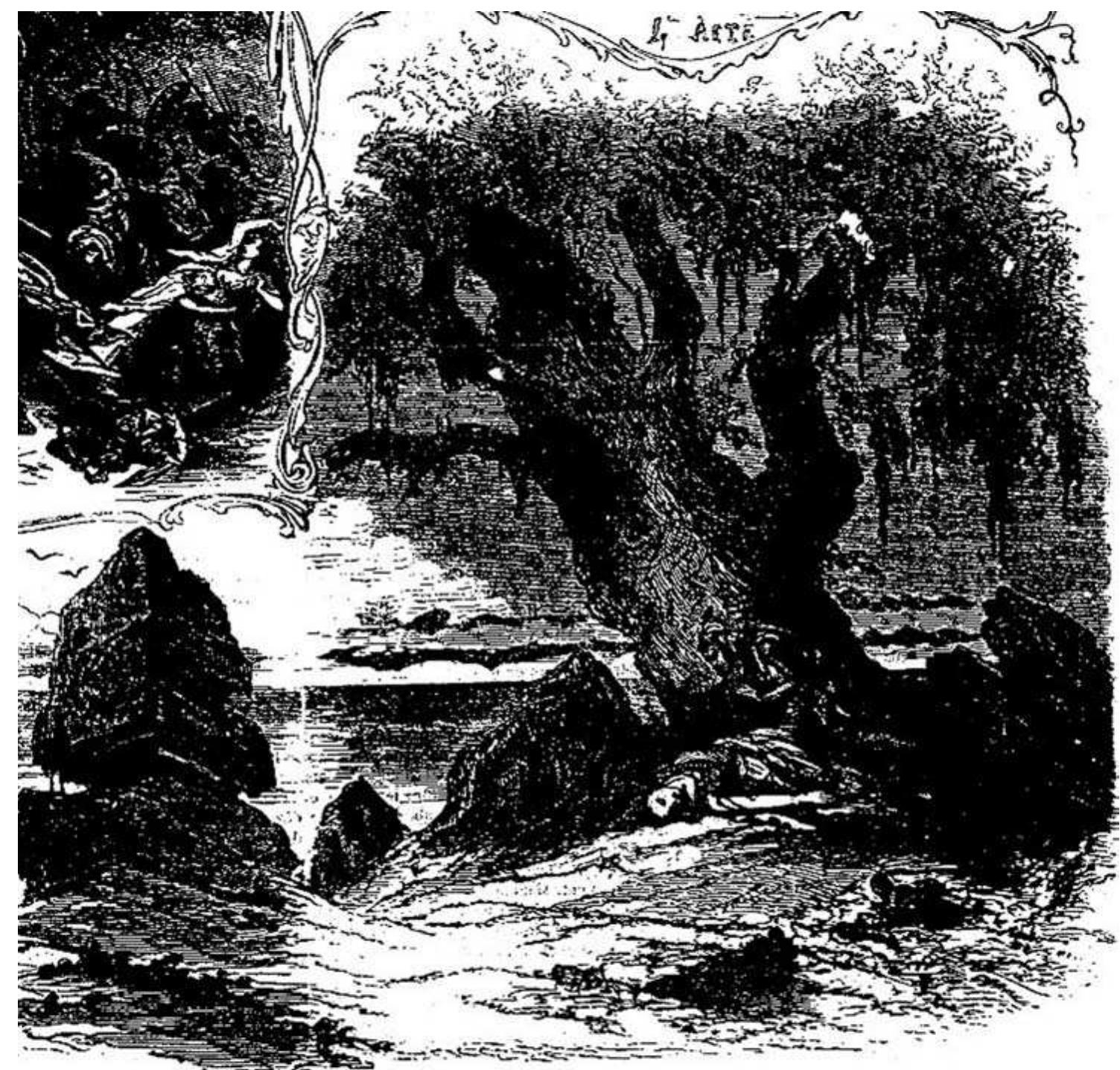 Figure 1 Alphonse-Marie-Adolphe de Neuville, detail from “Académie Impériale de Musique—LAfricaine, grand opéra en 5 actes d’Eugeéne Scribe et G. Meyerbeer” in Univers IIlustré, May 6, 1865, 285. 