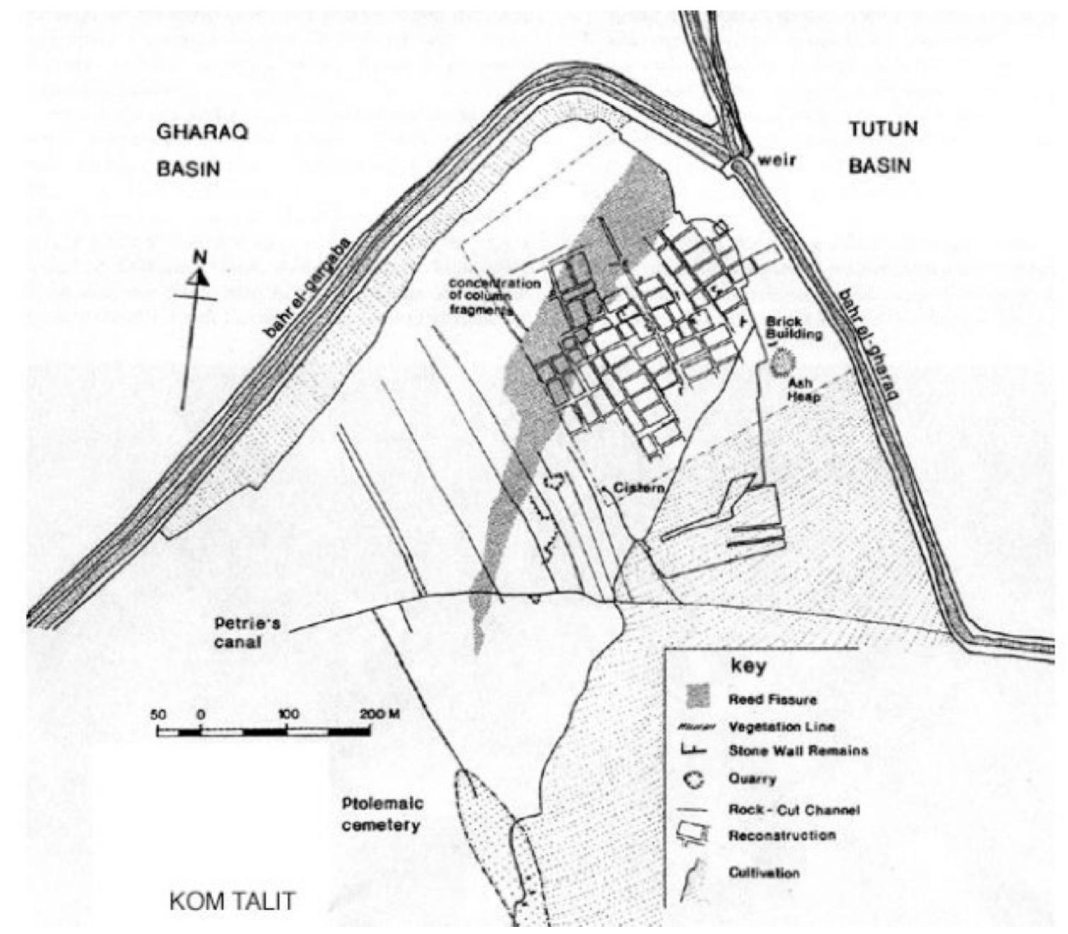 Irrigation system which is achieved through a series of