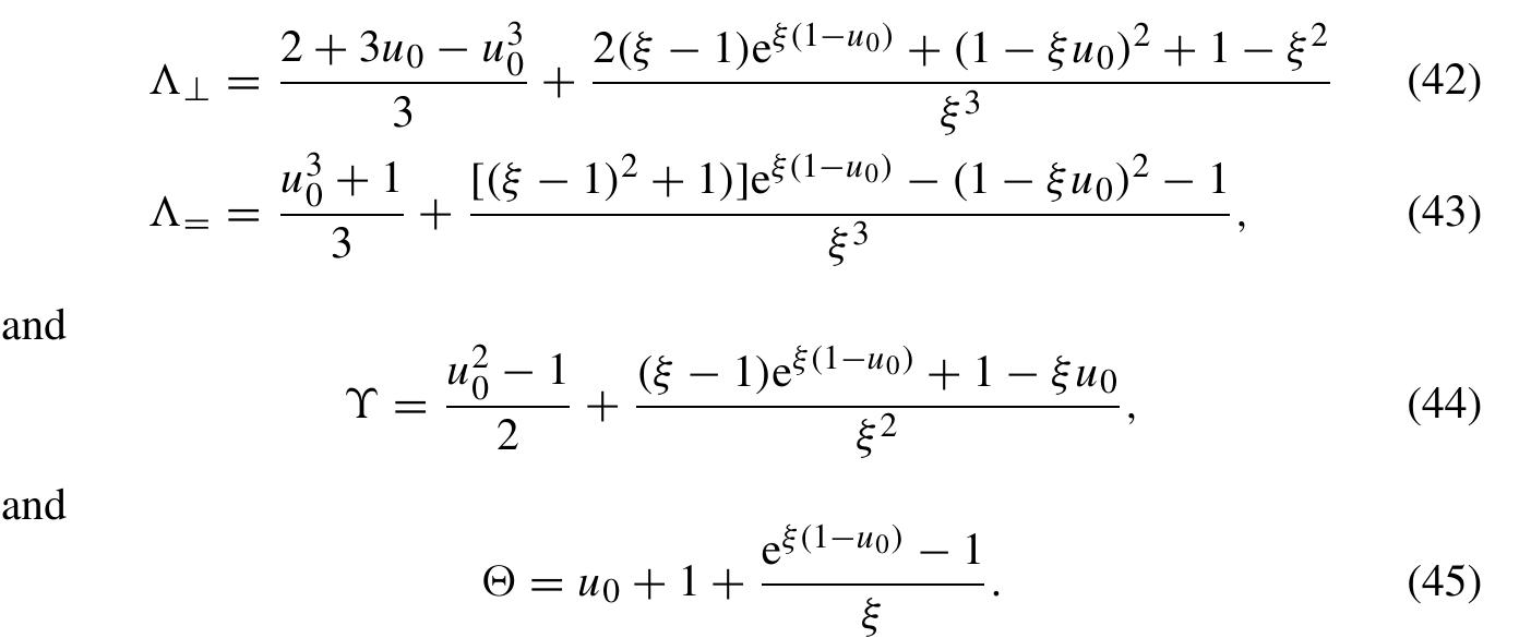 It is interesting to know that the same relation 2u, + w= = s?/TBd — w1)] still holds. Thus the result 2) + w= = s*/[B( — W)] is valid at all times and inde- pendent of the influences from the spatial chemical gradient, as first shown in [11]. In order to apply the derived results, we also need to know the expression for the mean B, which is easily found to be 
