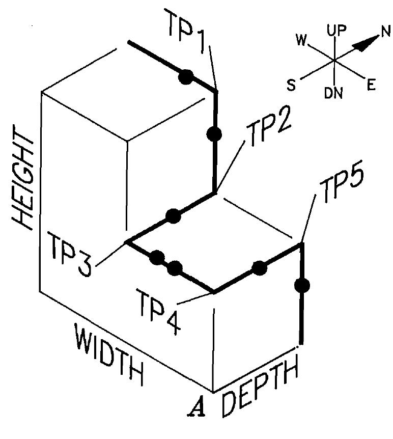 4. piping isometric view. figure 13-3. piping orthographic