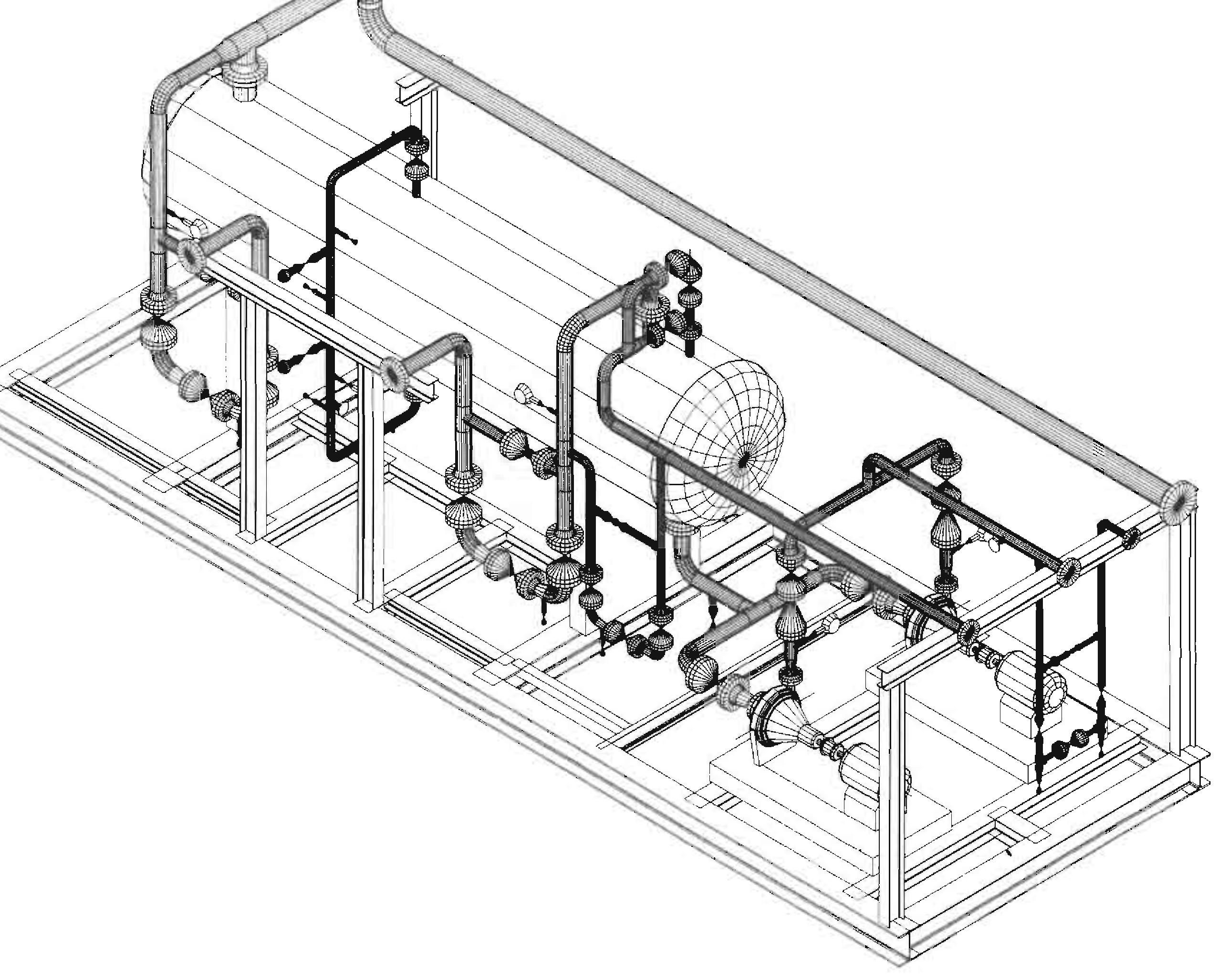 Piping Module Assembly Figure 291 - from Pipe drafting and Design