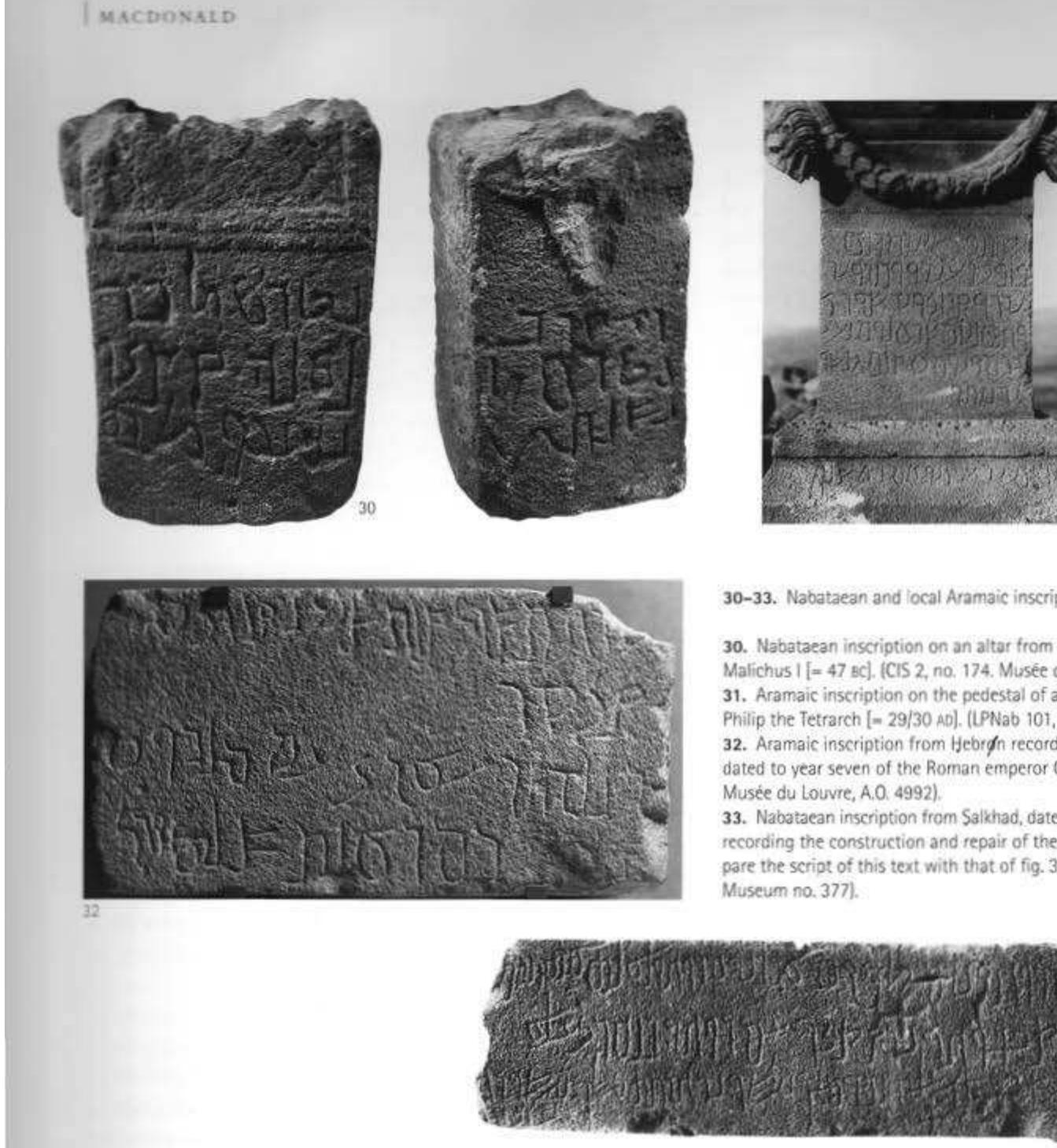 Petra Inscriptions (PDF) Languages, scripts, and the uses of writing among the Nabataeans