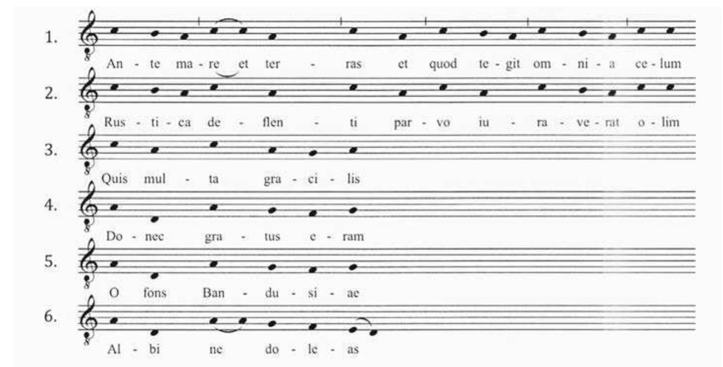 (PDF) Neumes in a ninth-century verse collection and the early history ...
