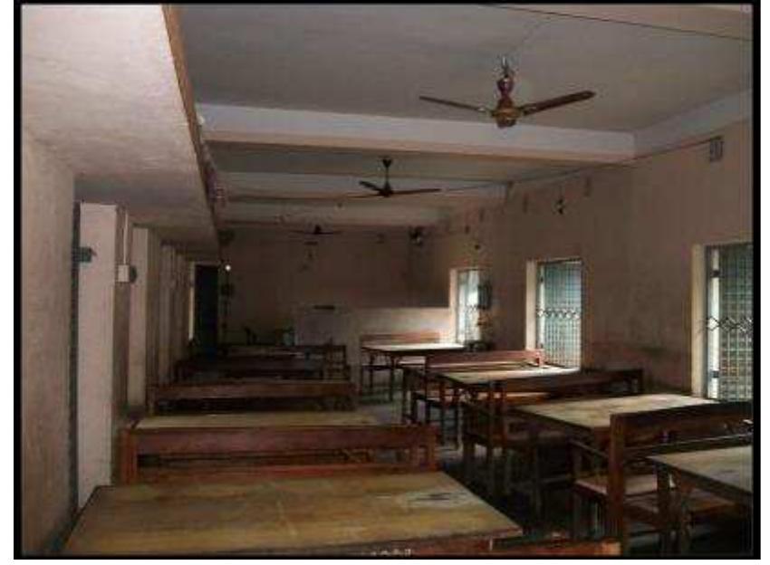 The dining hall of the boys’ hostel  Site Survey Photos and Remarks 