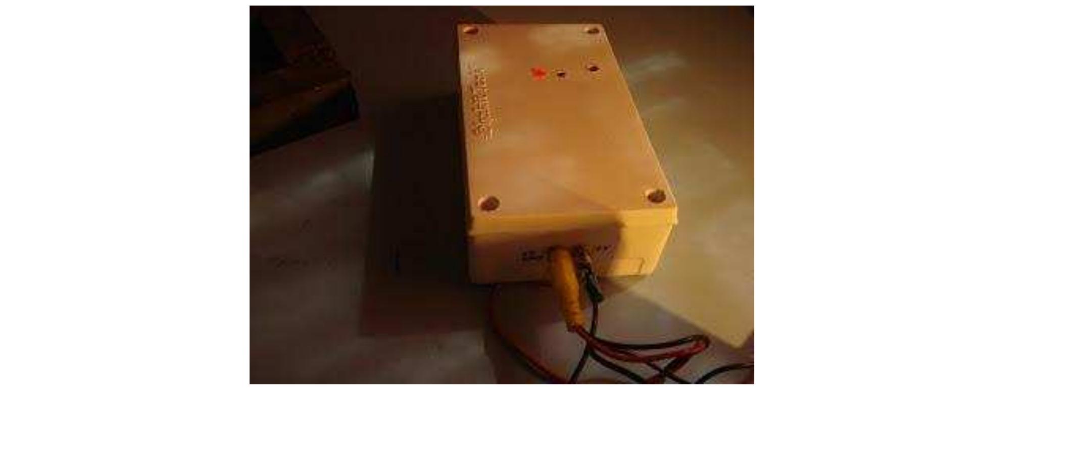 2. The output of the circuit is connected to a 6v,5Ah lead-acid battery which is fully charged. that’ why the RED LED is lighted up. 