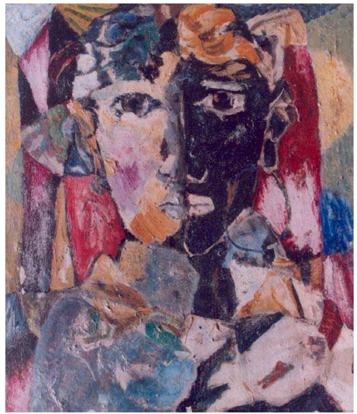 Fig. 2  Ivan Peries, Bathers  Oil on canvas, 1949  Photograph courtesy of The Sapumal Foundation, Color 