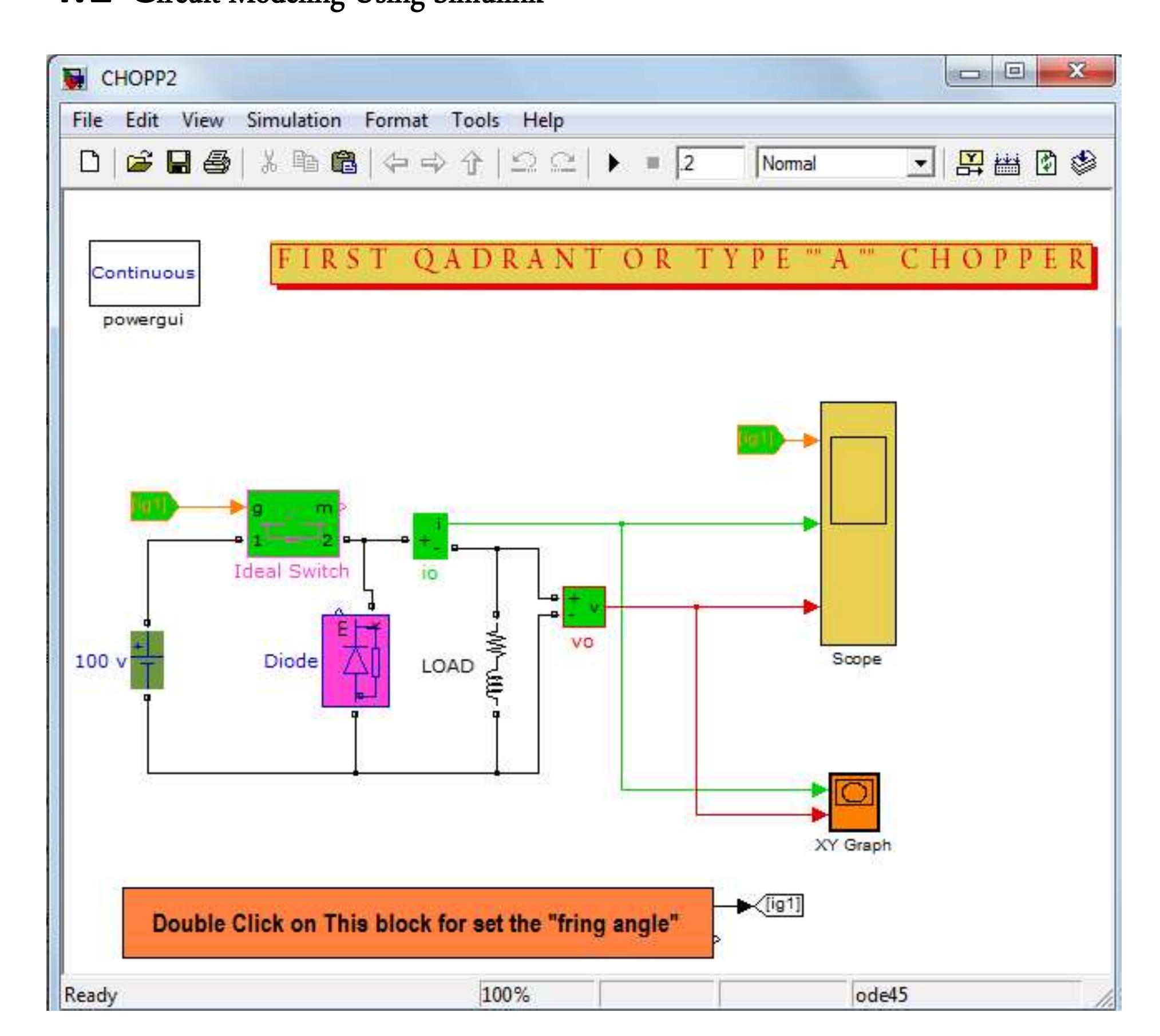 Figure 16 - MATLAB/SIMULINK File (Power Electronic
