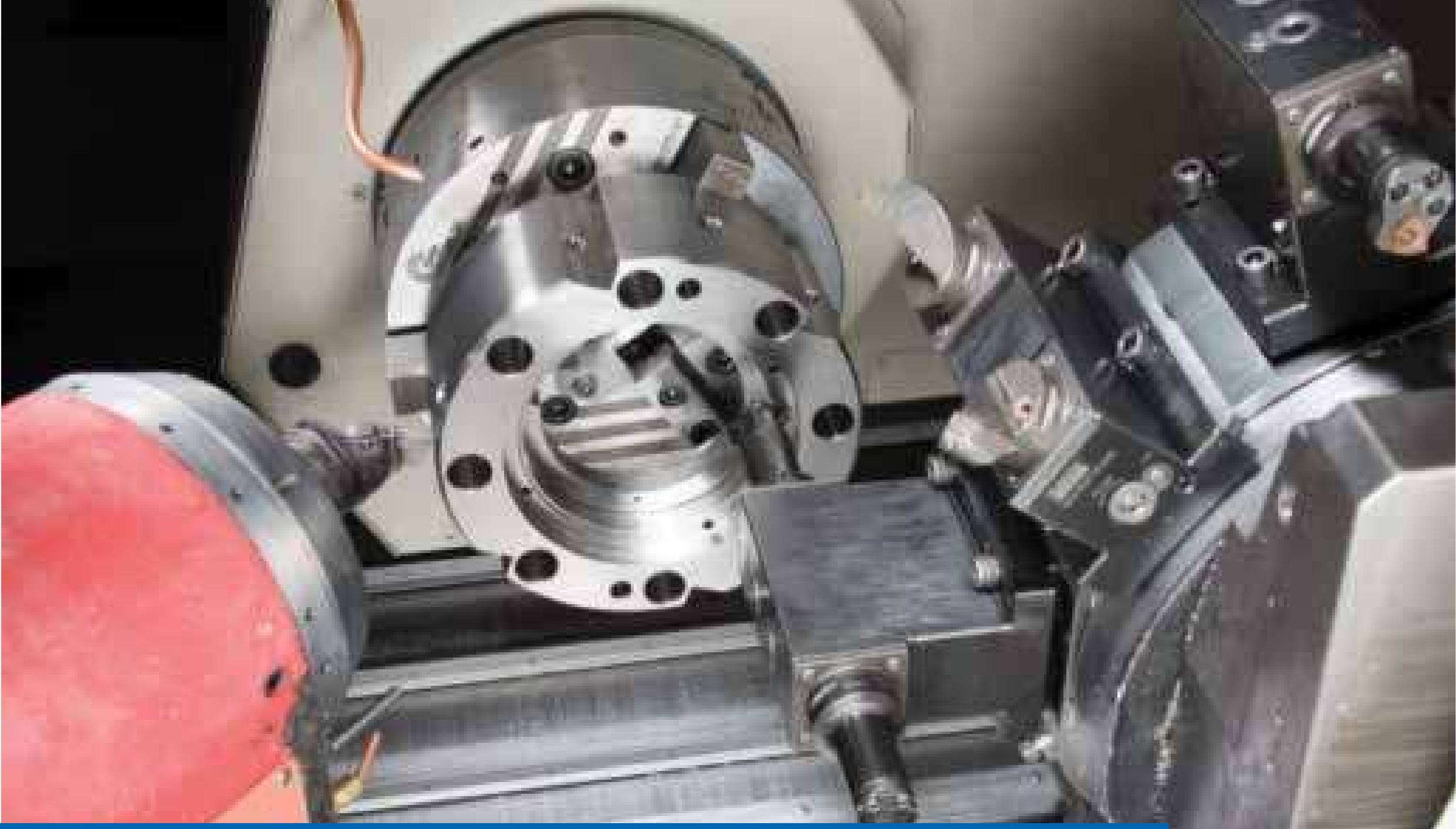 Mill turn capable of machining complex parts on one machine,