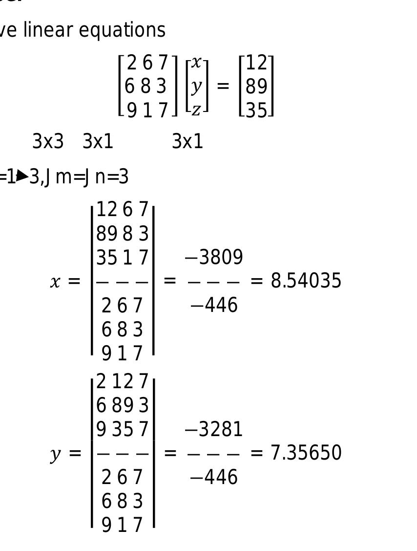 (PDF) Matrices Division