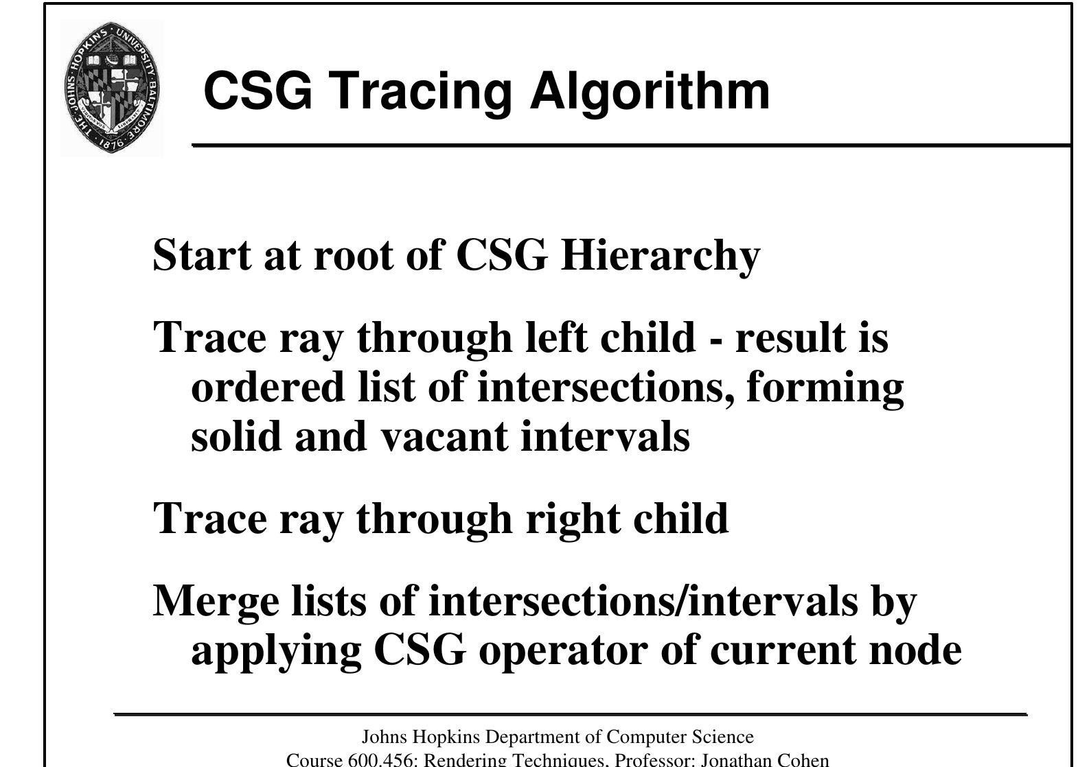 (PDF) Ray Casting Ray Casting Algorithm