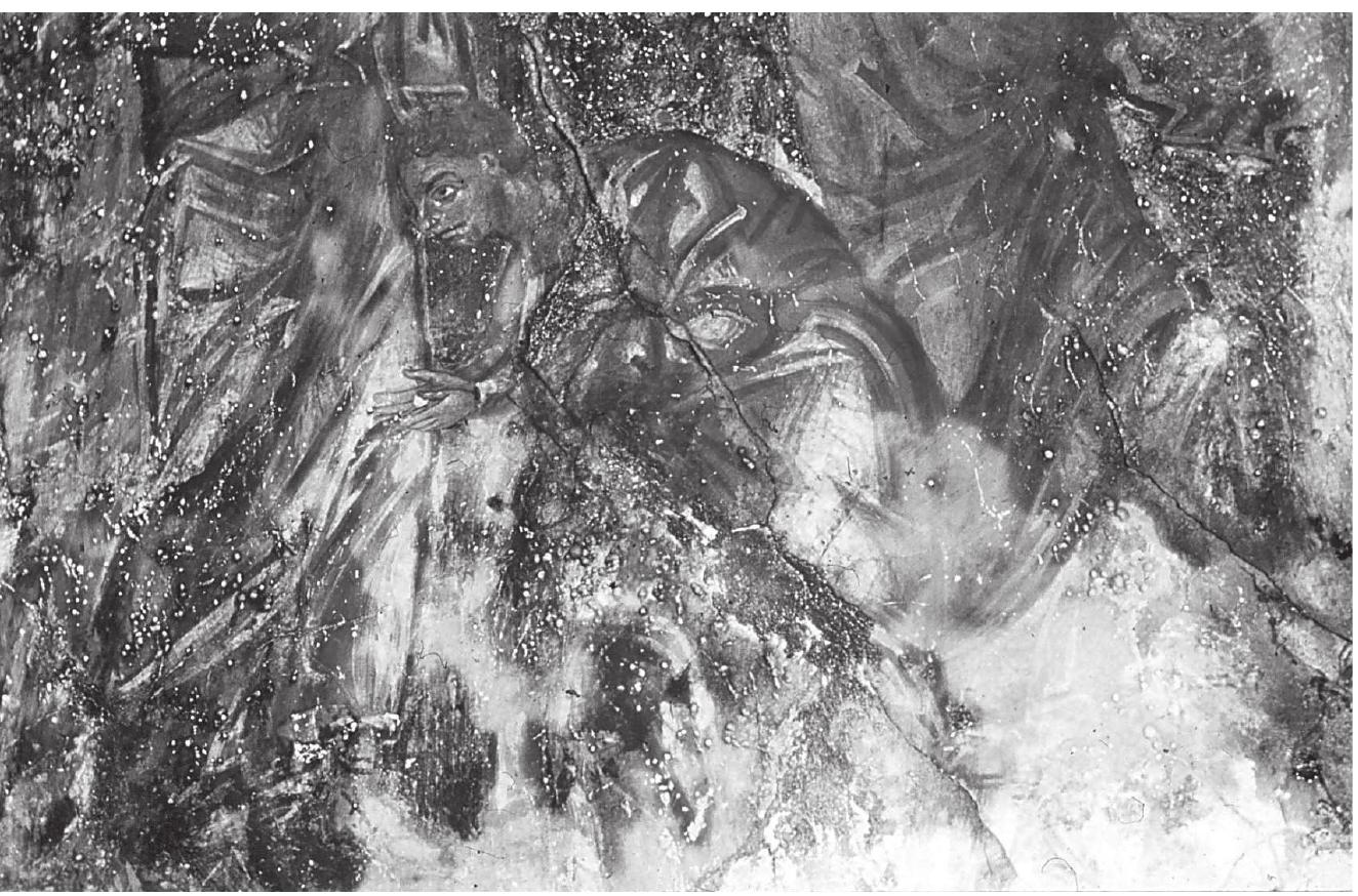 Fig. 3. Floka, monastery of Heimatissa, Communion of the Apostles, Judas, detail 