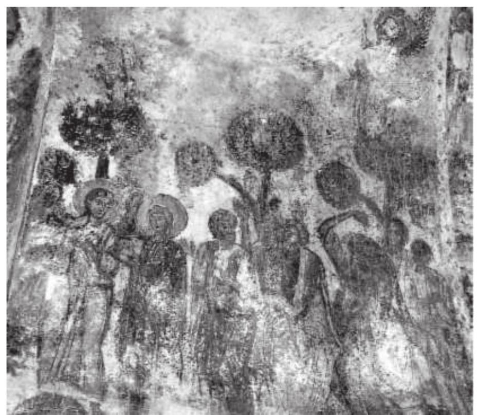 Fig. 10. Kato Kastania, Taxiarhes, Ascension, south part of choir 