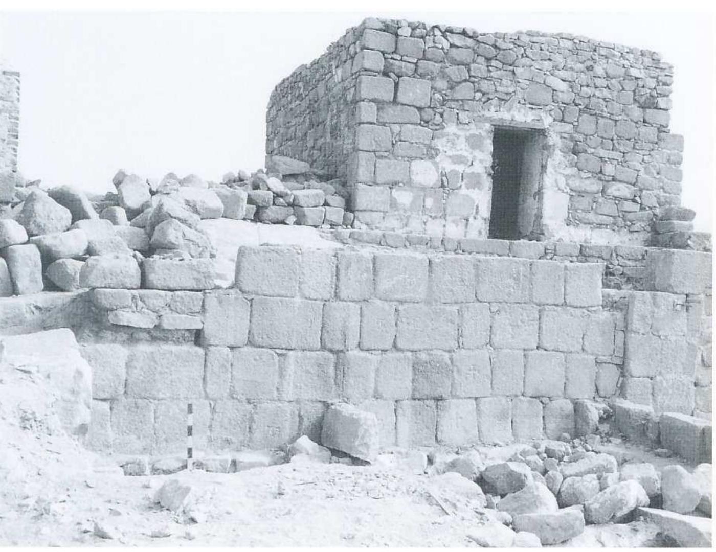 Figure 22. The mosque from the north-east, eleventh/twelfth century. Courtesy of the photographic archive of the Hellenic Archaeological Mission to South Sinai. 