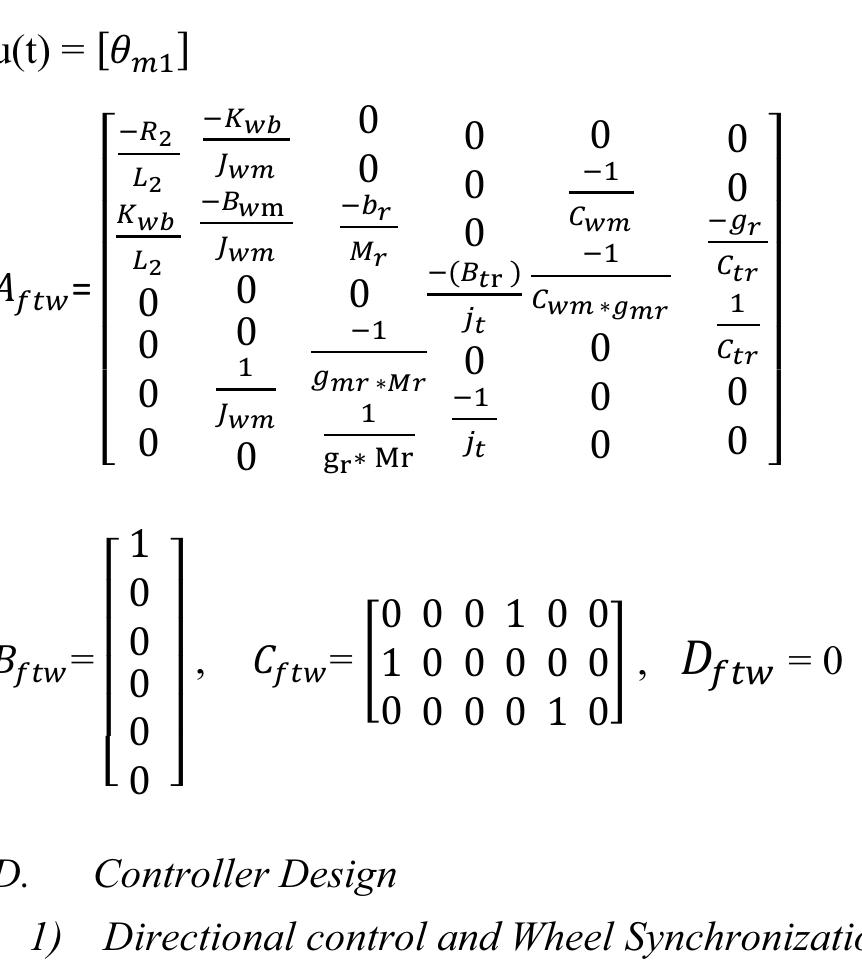 (PDF) Modelling and Simulation of Steer by Wire System