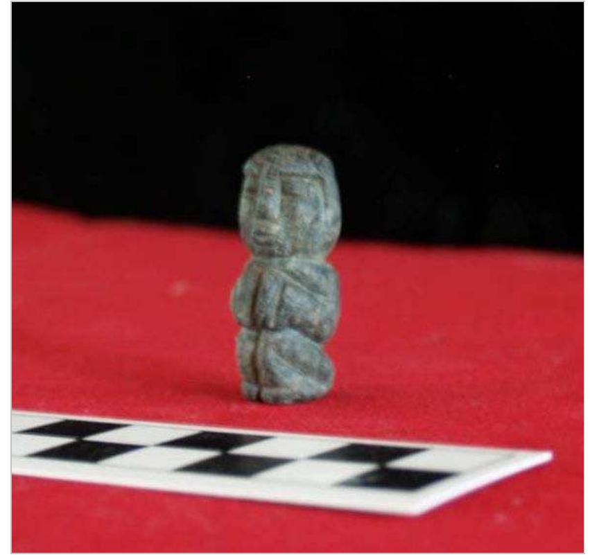 Figure 7. Image of Carved Stone Figure. 