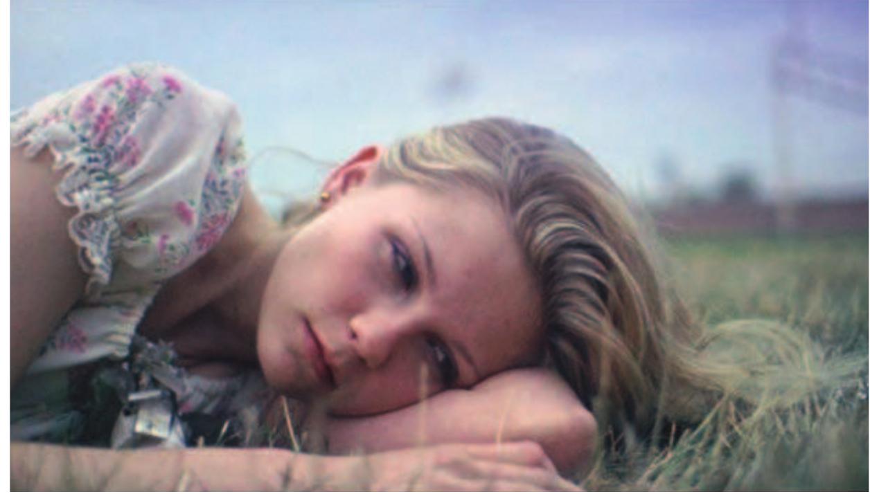 Figure 10: Lux wakes up lying on the football field.
