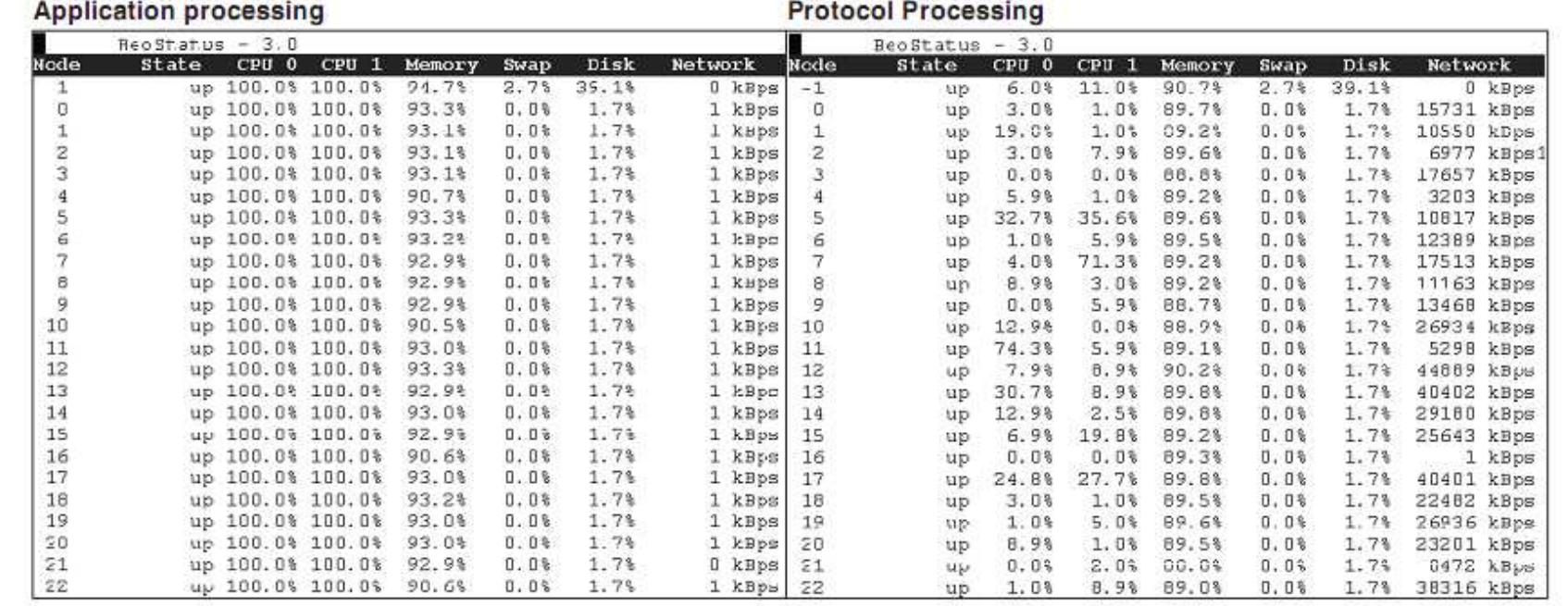 Application and protocol processing
