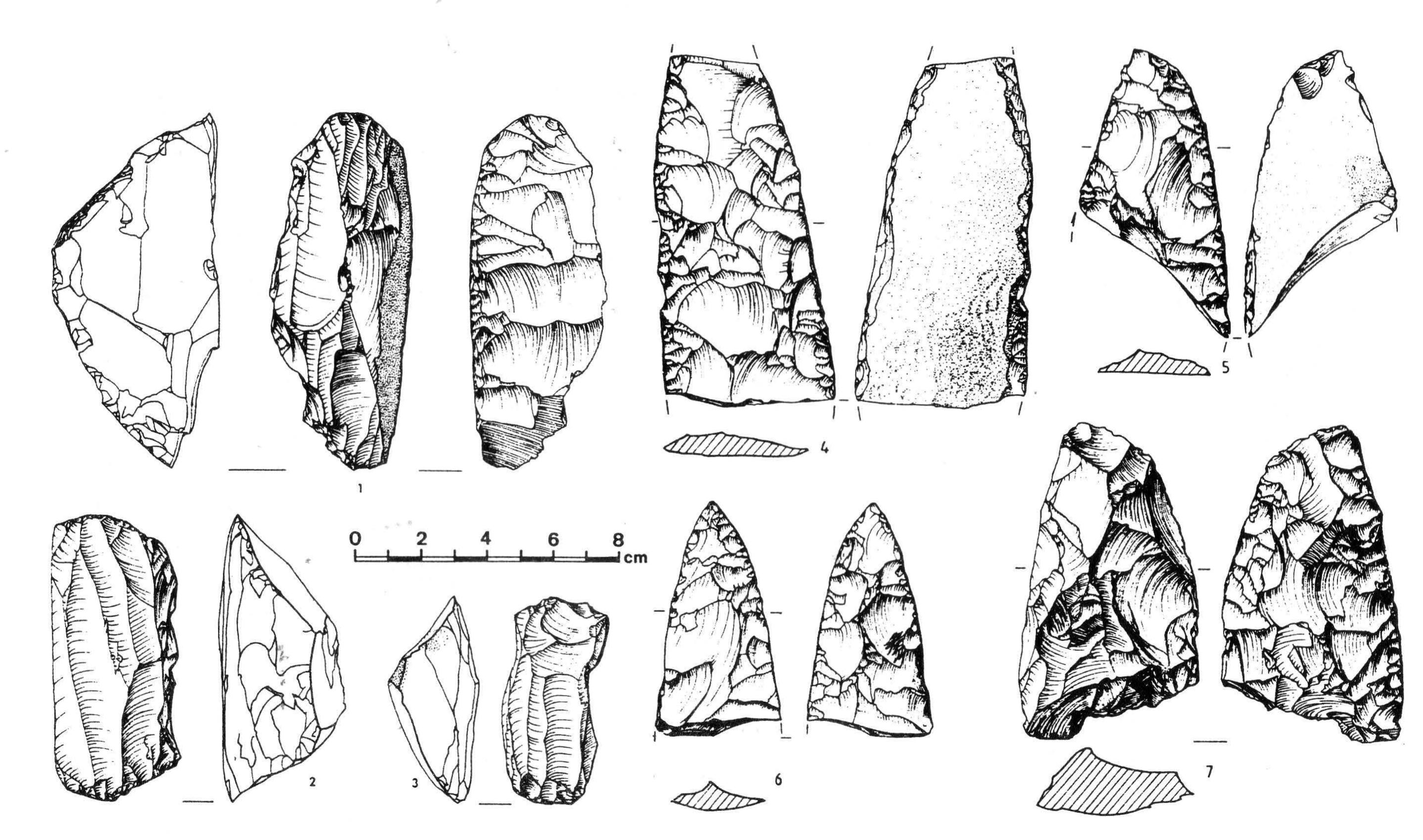 Naviform Core Figure 5 - The Neolithic Tuwailan Cortical Knife Industry of