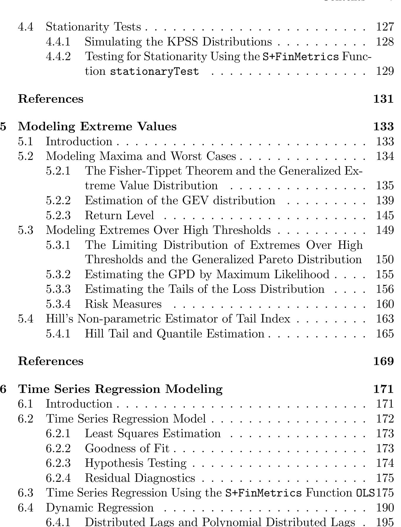 PDF) Modelling Financial Time Series with S-PLUS