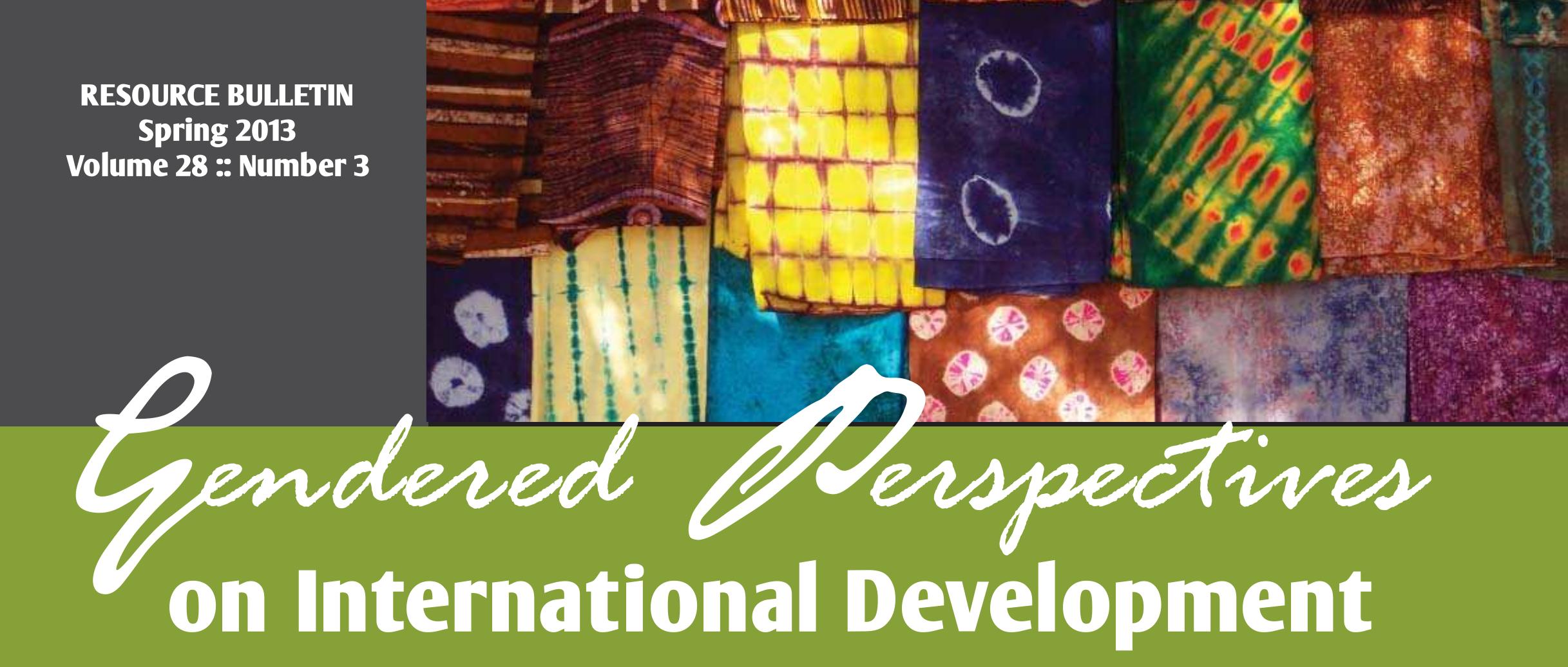 Greetings from the Center for Gender in Global Context (GenCen) at Michigan State University, the host center for the Gender, Development, and Globalization (GDG) Program, formerly the Women and International Development (WID) Program!  The Gendered Perspectives on International Development Working Papers Series is pleased to announce the publication of its newest paper, “Introducing Functional Time Use (FTU) Analysis: A Gender-Sensitive Approach to Labor Time,” by Lisa Ringhofer. This paper introduces and applies the functional time use (FTU) analysis towards understanding inequalities in a developing country context and the relevant relationships among the use of time, gendered divisions of labor, and the household economy. In so doing, it proposes one way of approaching time poverty, a concept increasingly used in the development literature. An empirical study from the Tsimane’ village of Campo Bello, a remote indigenous community in the Bolivian Amazon, provides an analysis of the people’s daily time use with special interest in their use of labor time. 