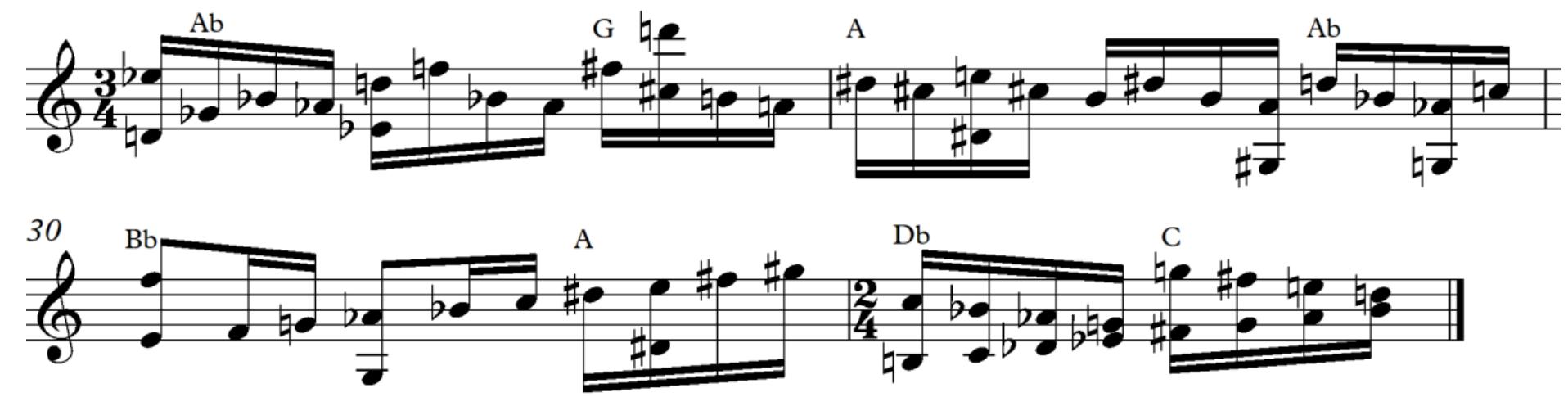 Ex. 2: sandole: neapolitan on chromatic scale tones [35]