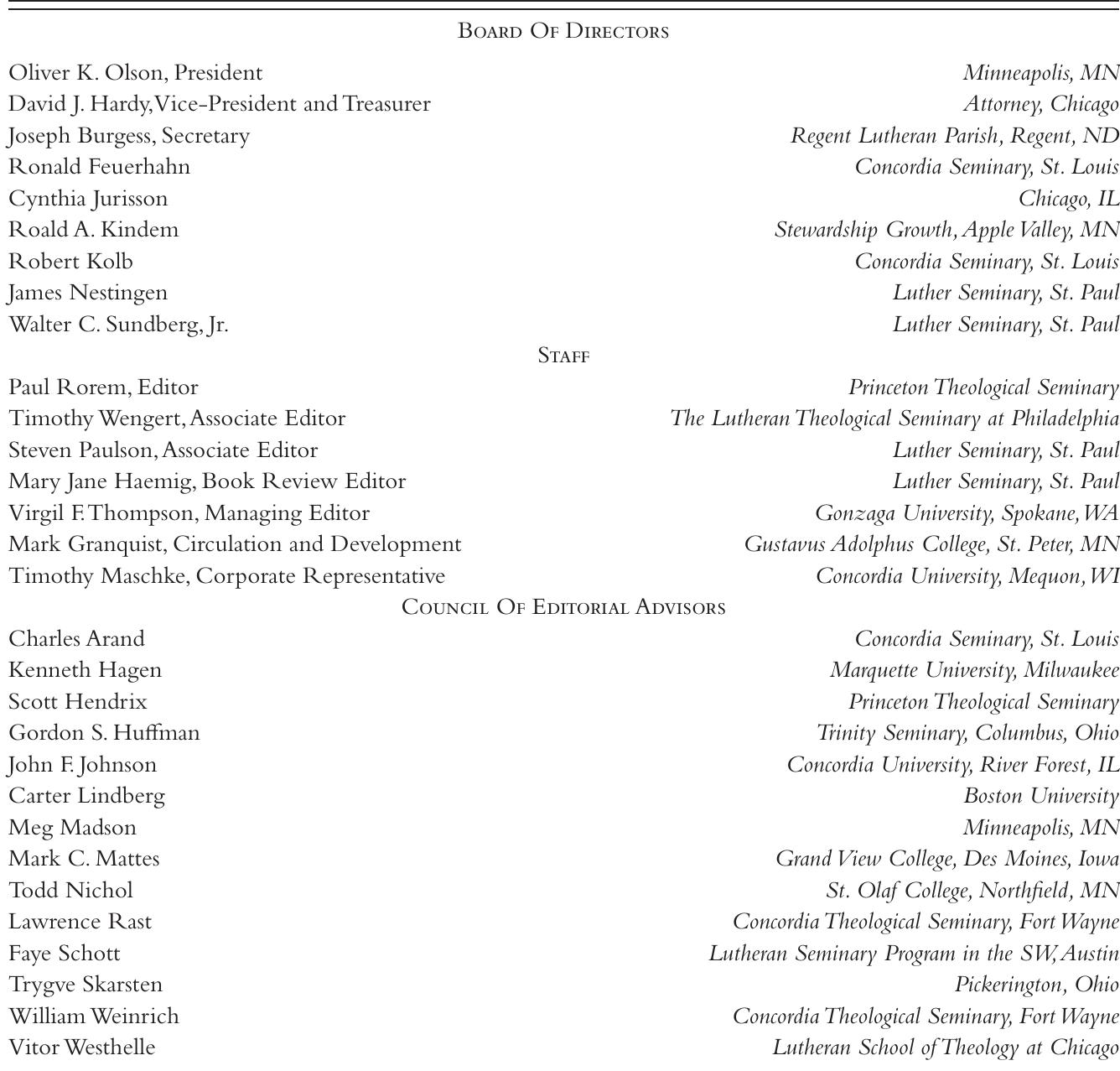 Paul Rorem (PDF) A Century of Swedish Theology