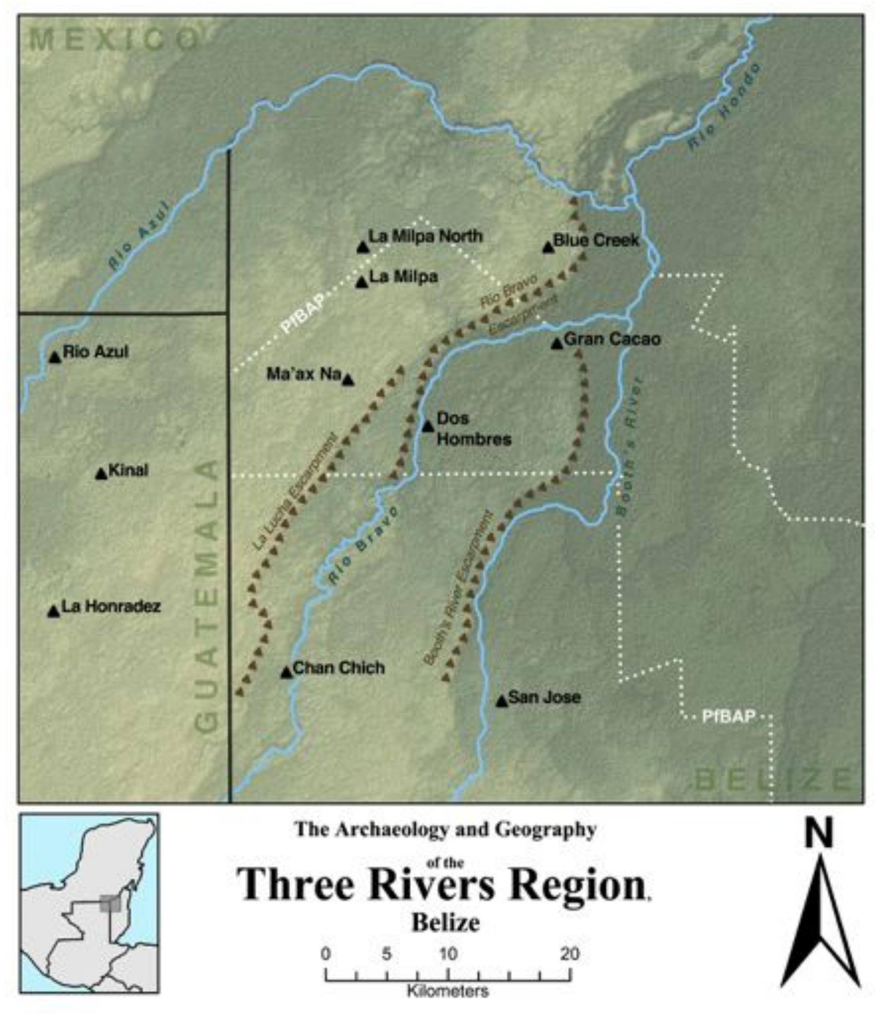 PDF) Maya Obsidian of the Three Rivers Region, Belize. (M.S. Thesis)