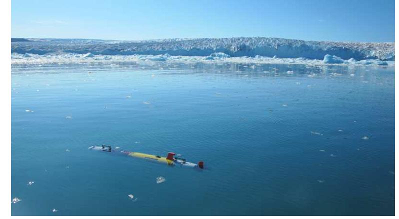 A REMUS 100 swimming in Western Greenland [Kukulya, 2012 