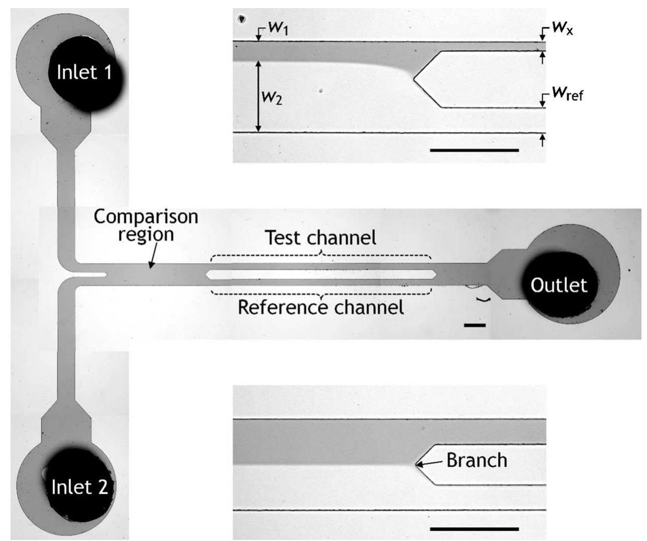 Microfluidics Inlets Figure 2 - from Microfluidic parallel circuit for