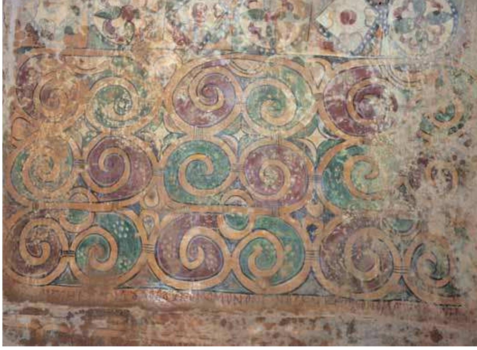 Fig. 42 | Aniconic decoration from the sanctuary, Hagios Artemios, Sagkri, Naxos, 8th-9th century Photo: Maria Panayotidi. 