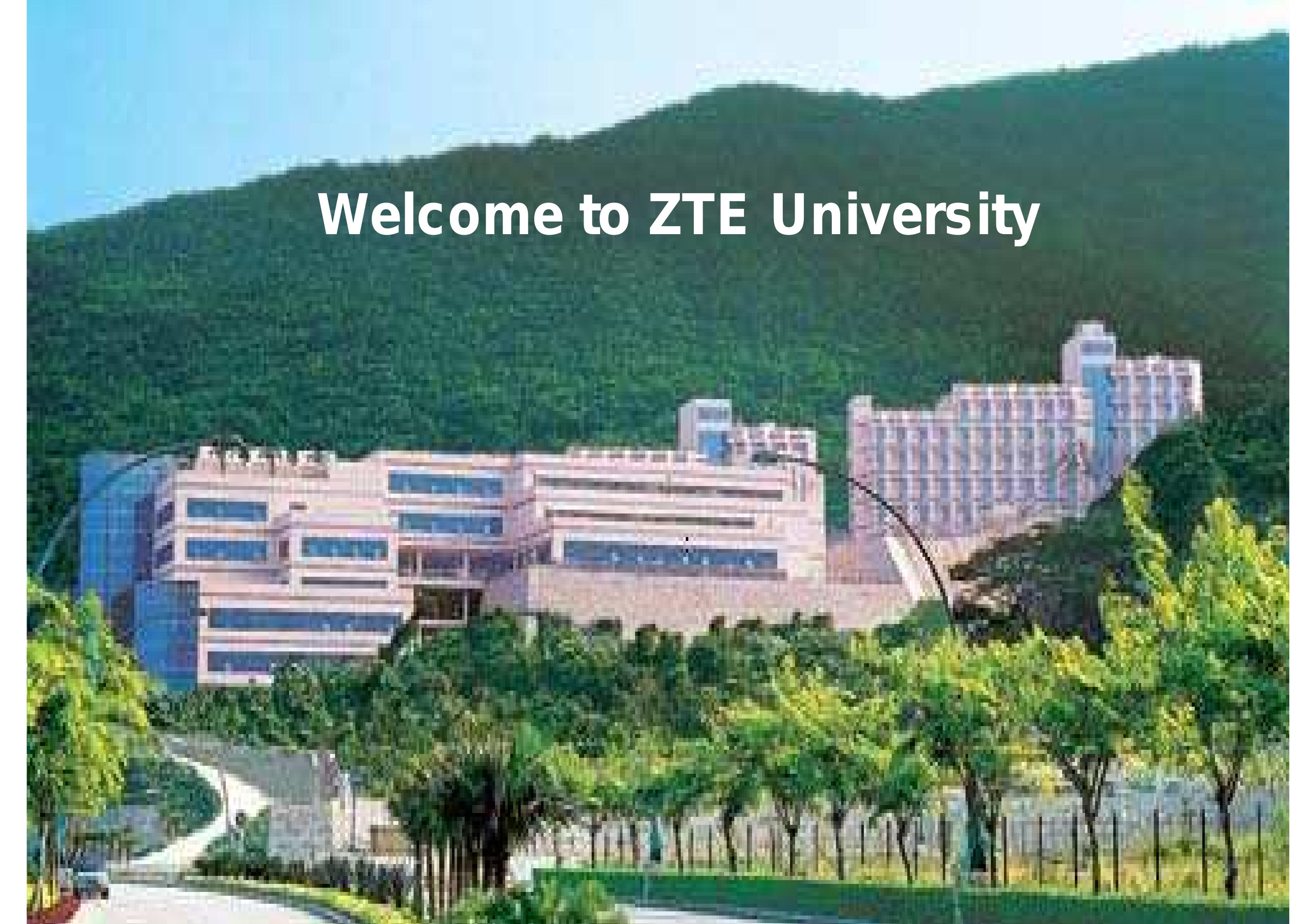 Figure 1 - ZTE Cell Selection and Reselection Radio