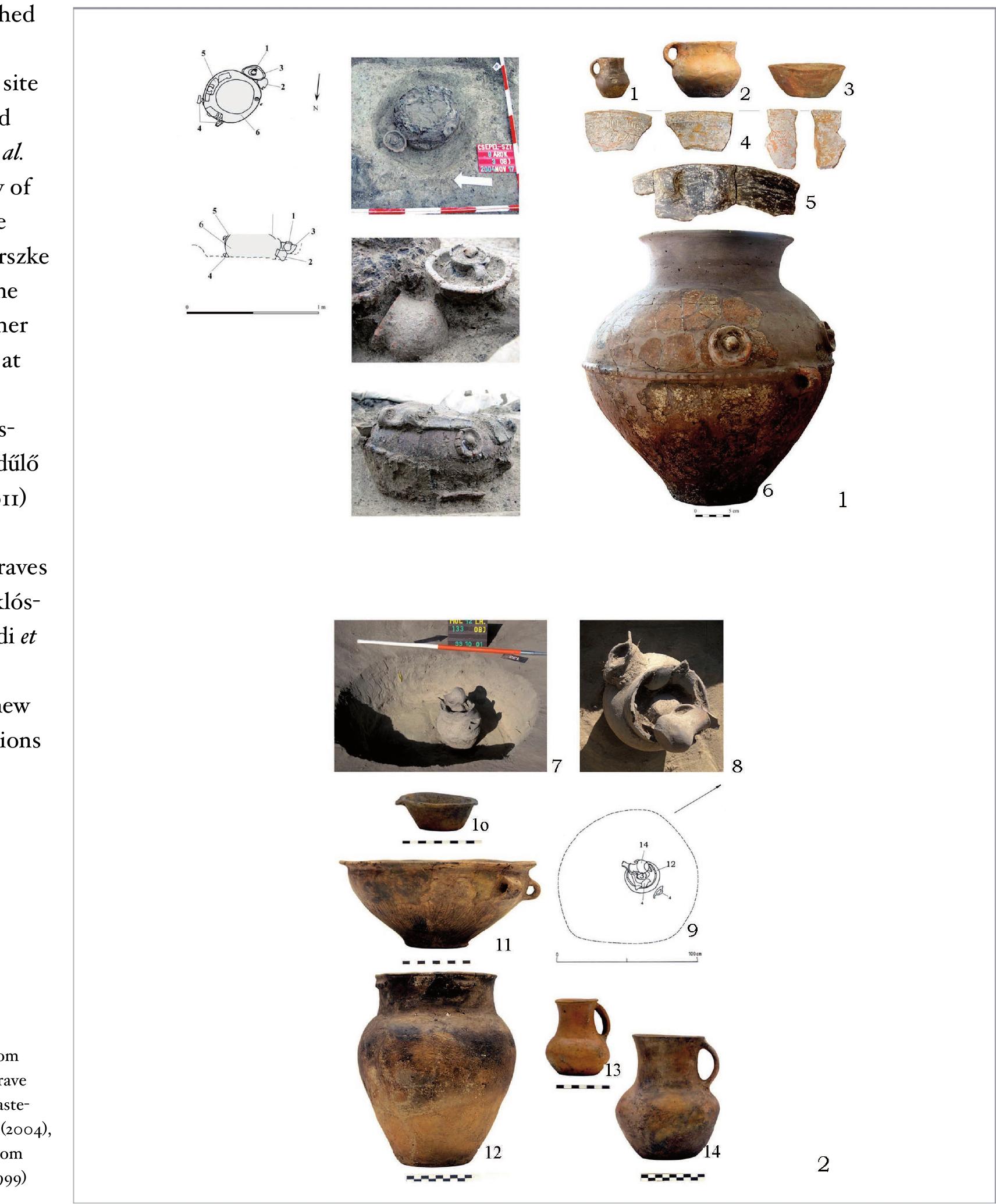 burials of an undetermined rite among the 154 graves
