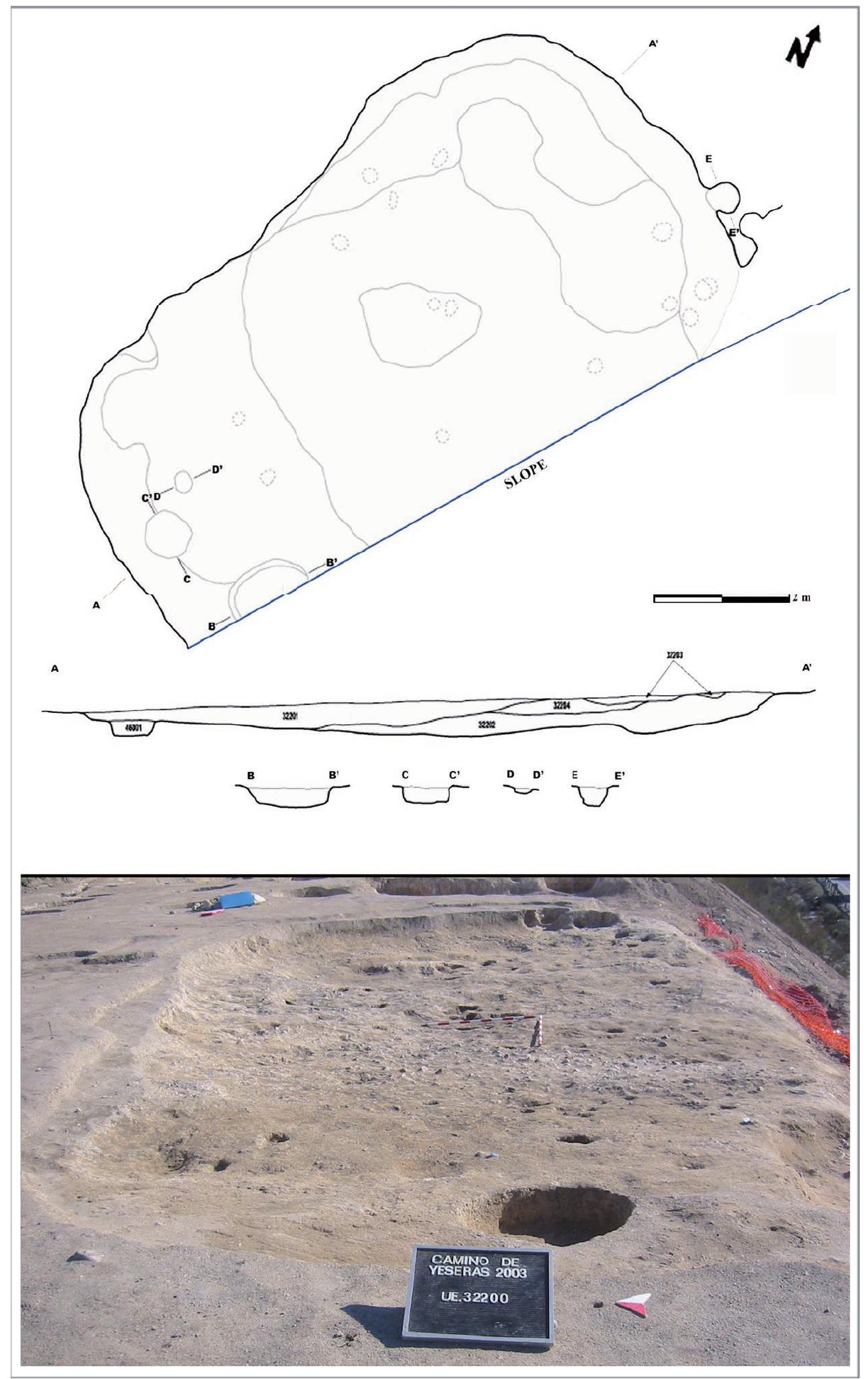 settlement sites. The central posthole, the peripheral