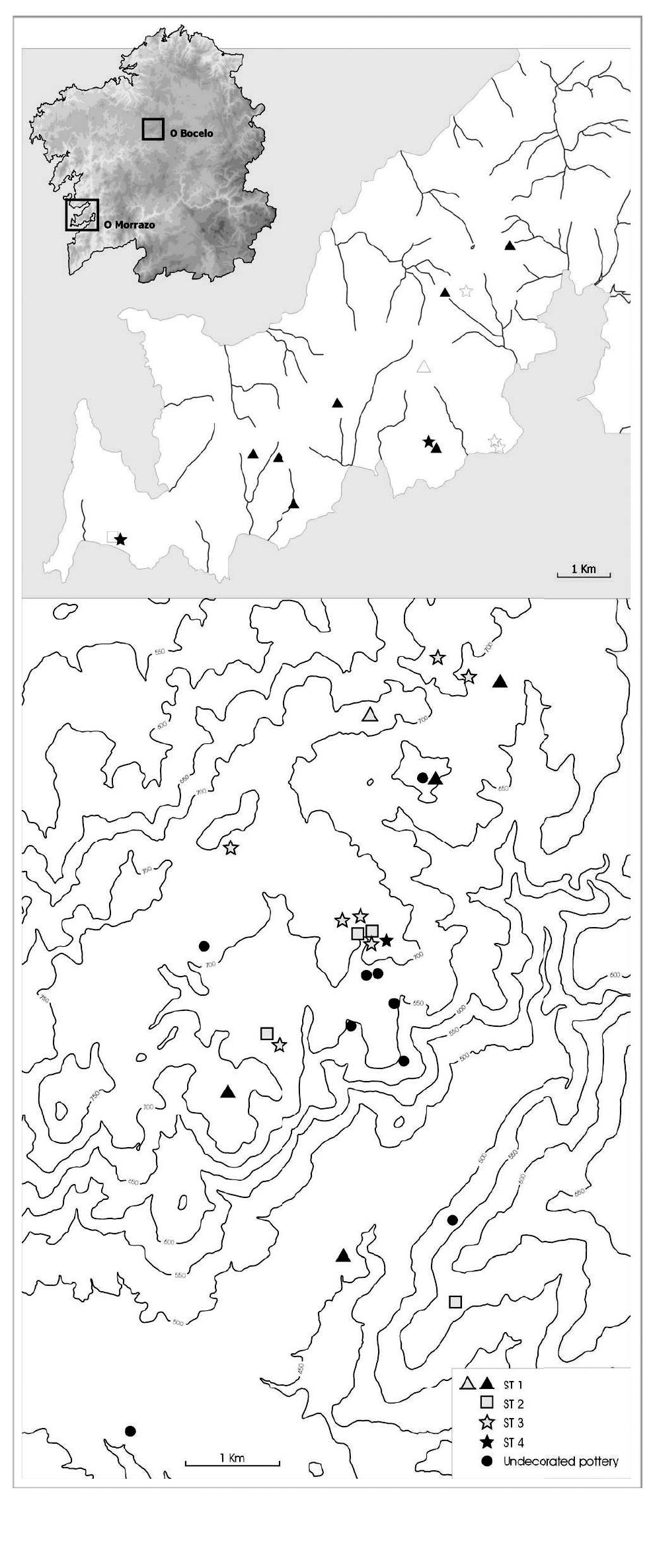 On the coast, all of the tendencies are also present, but