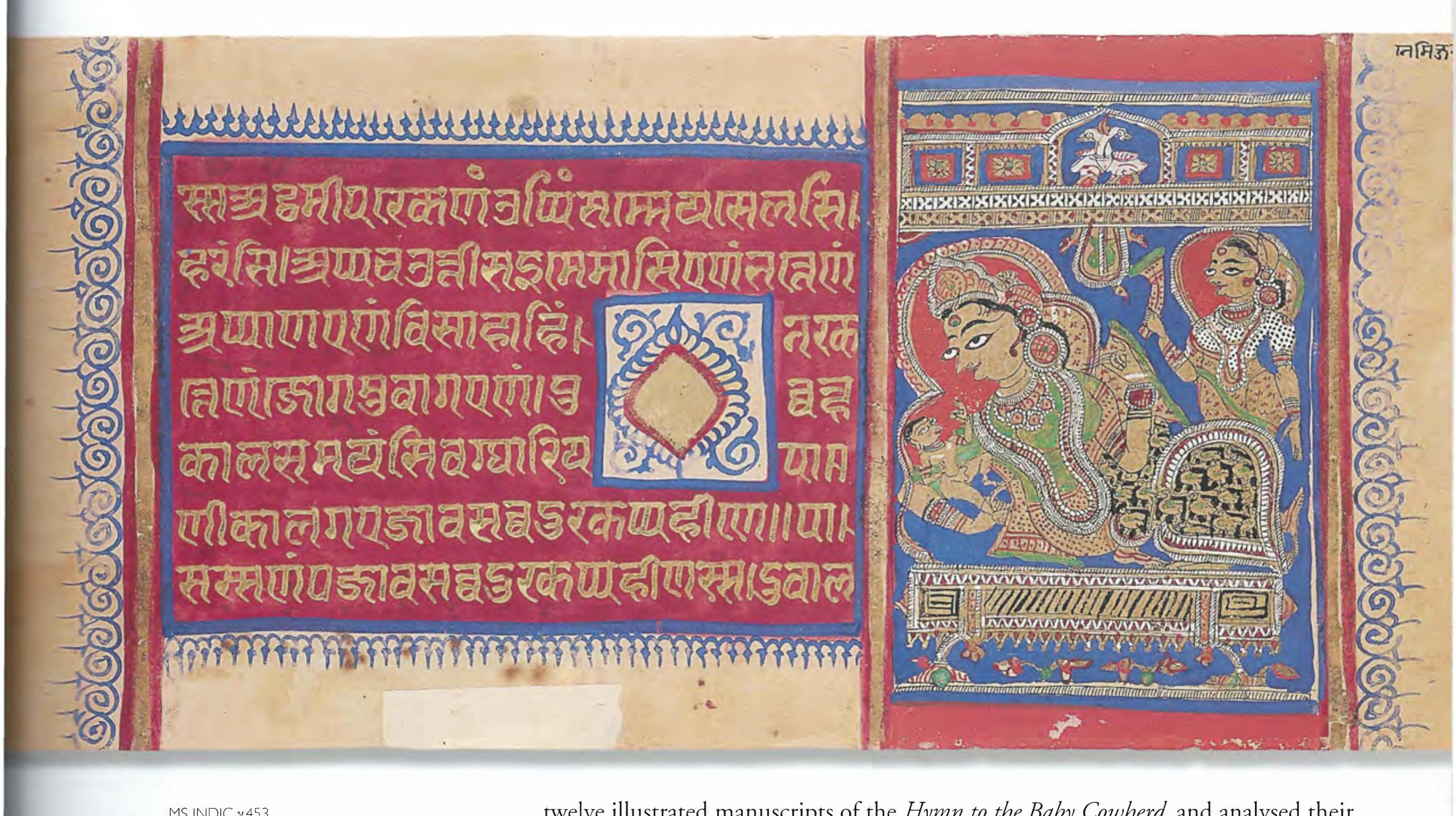 The style of the paintings 