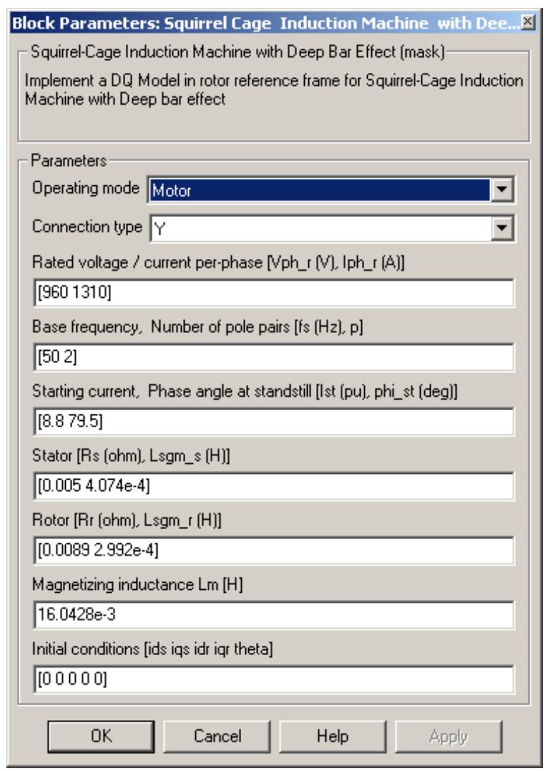 Figure 54 - from Wind Turbine Blockset in Matlab/Simulink