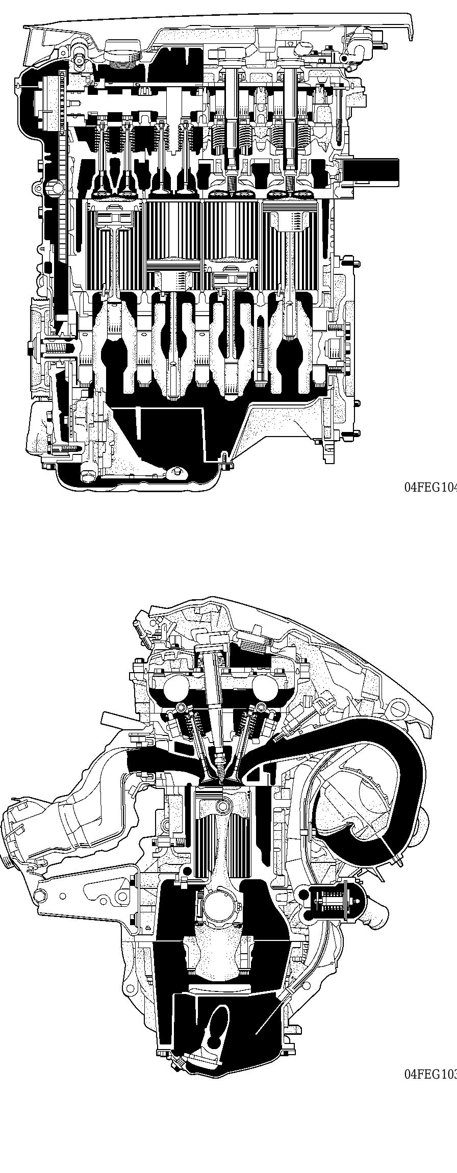 Figure 1 - ENGINE – 2ZR-FE ENGINE EG-2