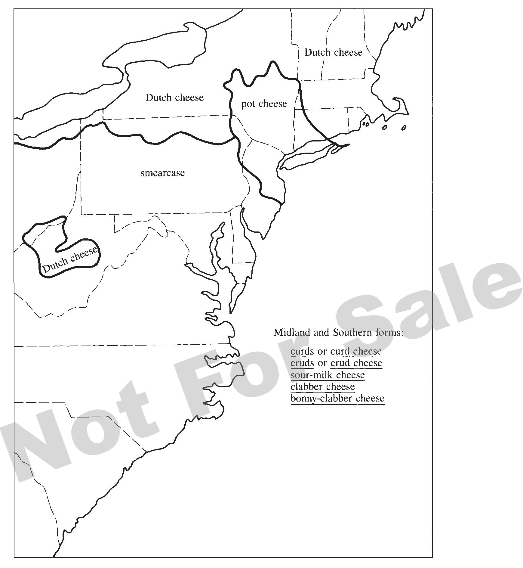 1 A Dialect Map Showing The Isoglosses Separating The Use 1 a dialect map showing the isoglosses separating the use