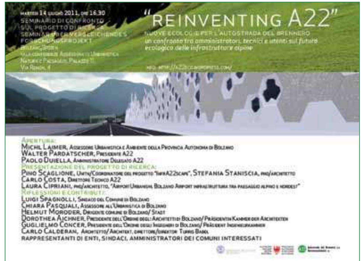 7. Conclude the research with a project that expresses the renewed capacity of the infrastructure to deliver quality in terms of the territory, landscape, and increased local identity. 