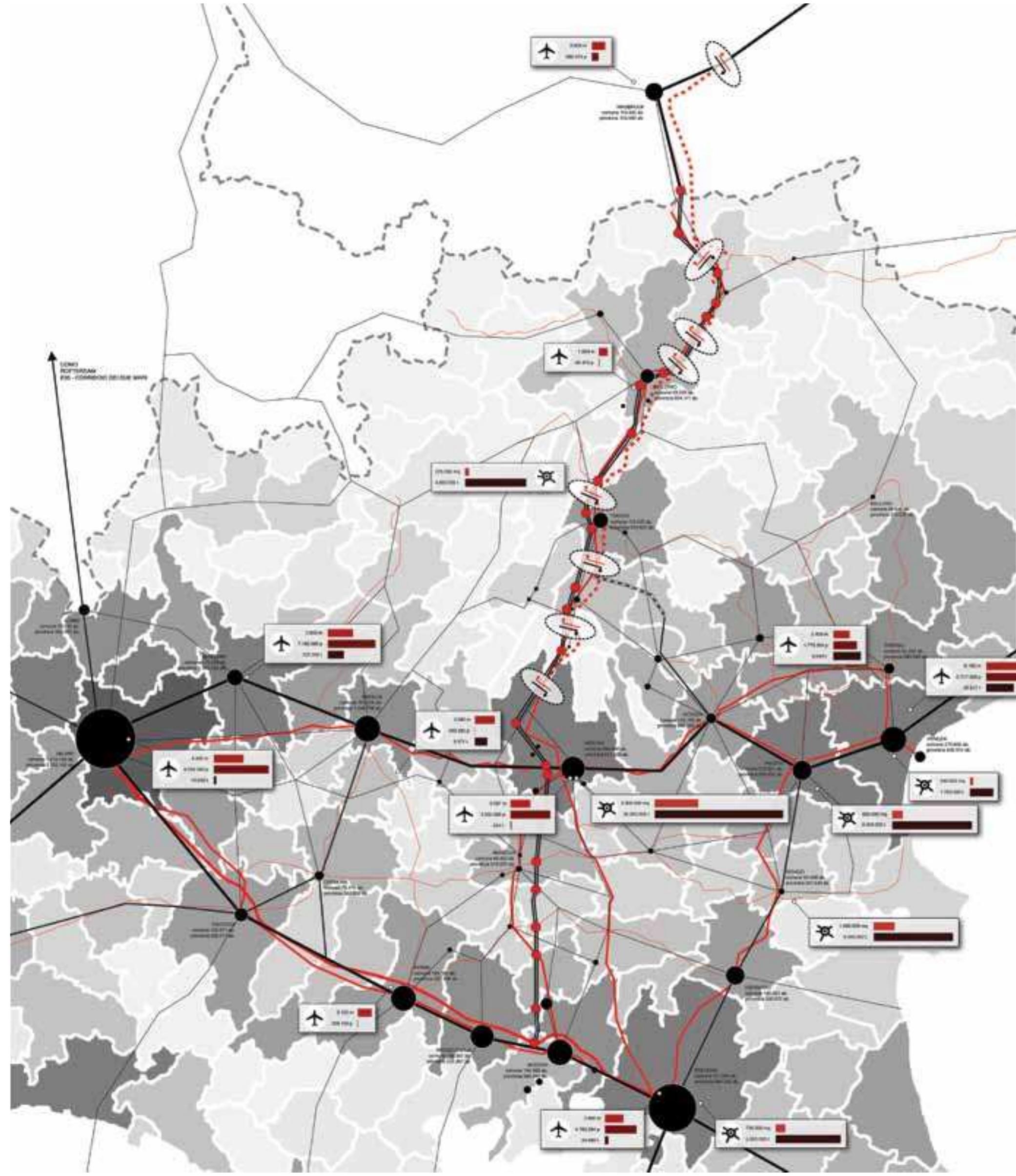 network infrastrutturale, logistica e densita’ dei sistemi regionali/locali nel nordest italiano network infrastructure, logistic and density of regional/local systems in the italian north-eas 