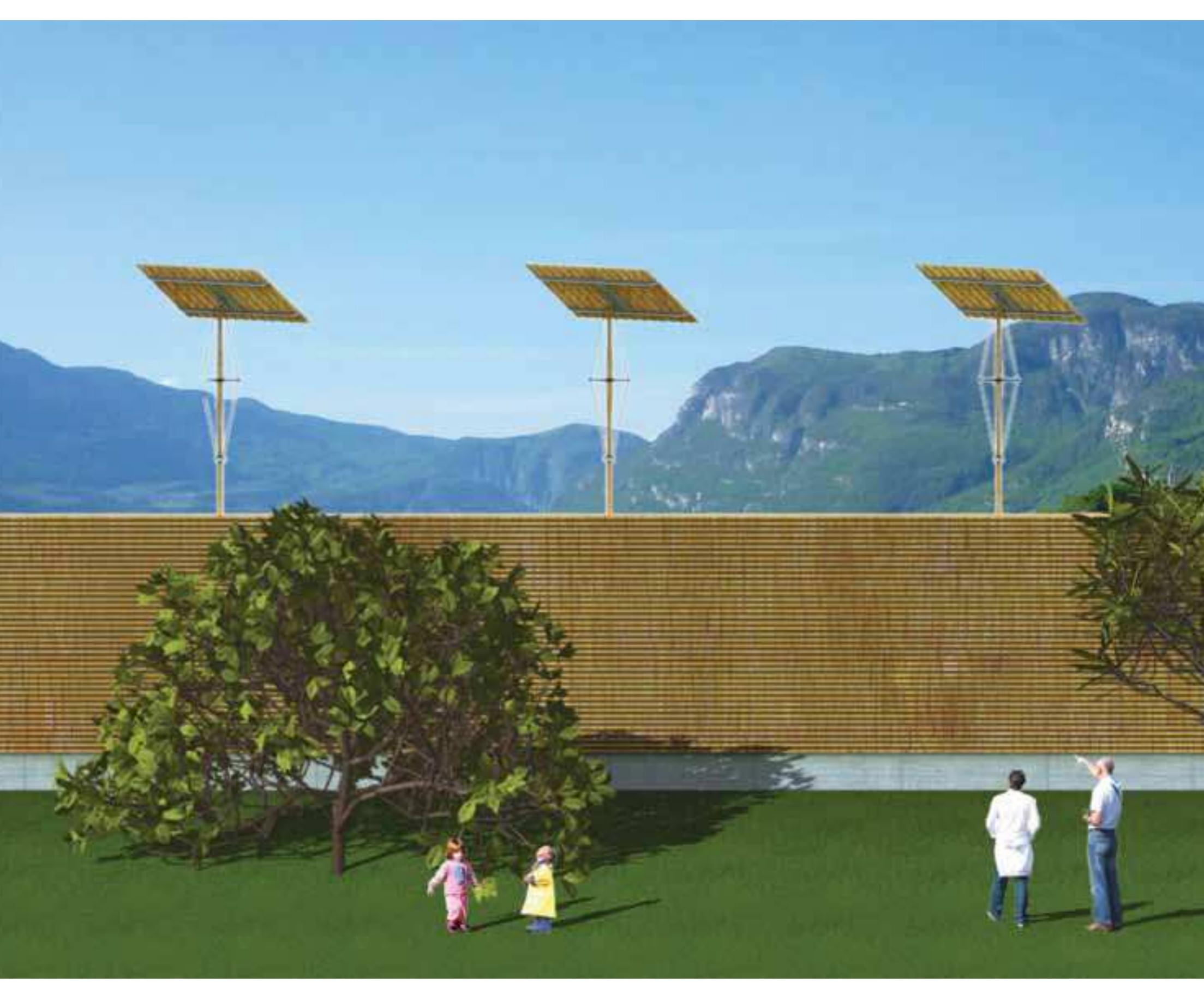 Prove in in itinere di barriere innovative per A22: modello in legno e con sistemi fotovoltaici.  THE PROJECT OF THE NEW NOISE BARRIERS FOR THE A22. A NEW CONCEPT AND NEW APPROACHES TO THE THEME 