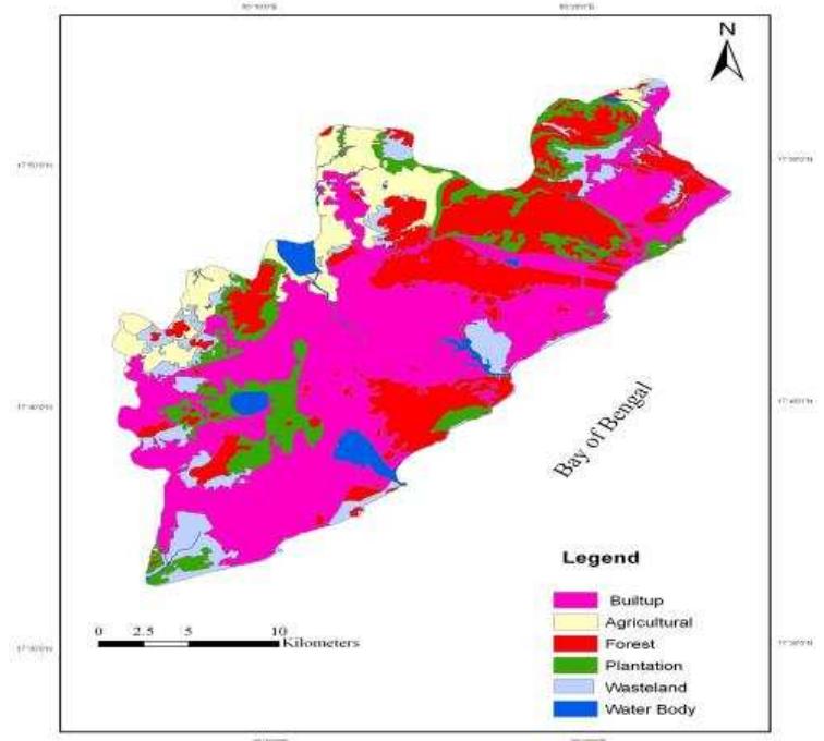 Gvmc 3: land use/cover map of gvmc, 2011 figure 4.2: land