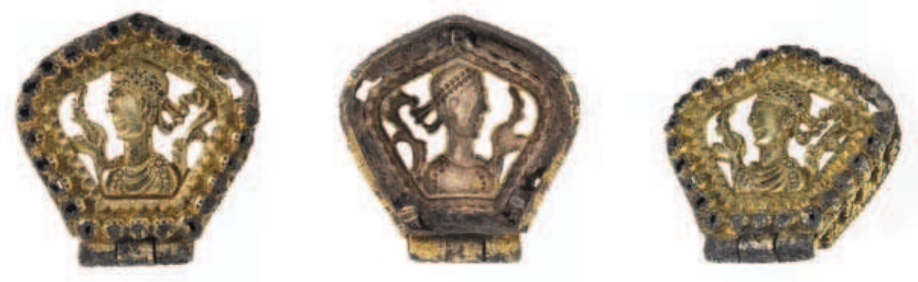 Plate 12 Belt fitting from Szeged-Kiskundorozsma. Scale 1:1 Plate 11 Fragment of a strap end from Mikul¢ice. Scale 1:1