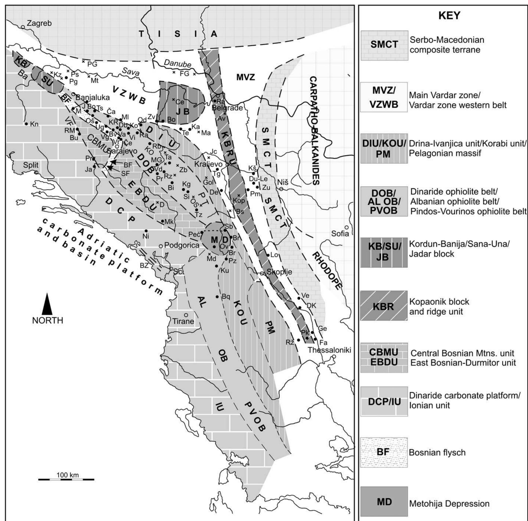 Figure 1 - from Overview of ophiolites and related units in