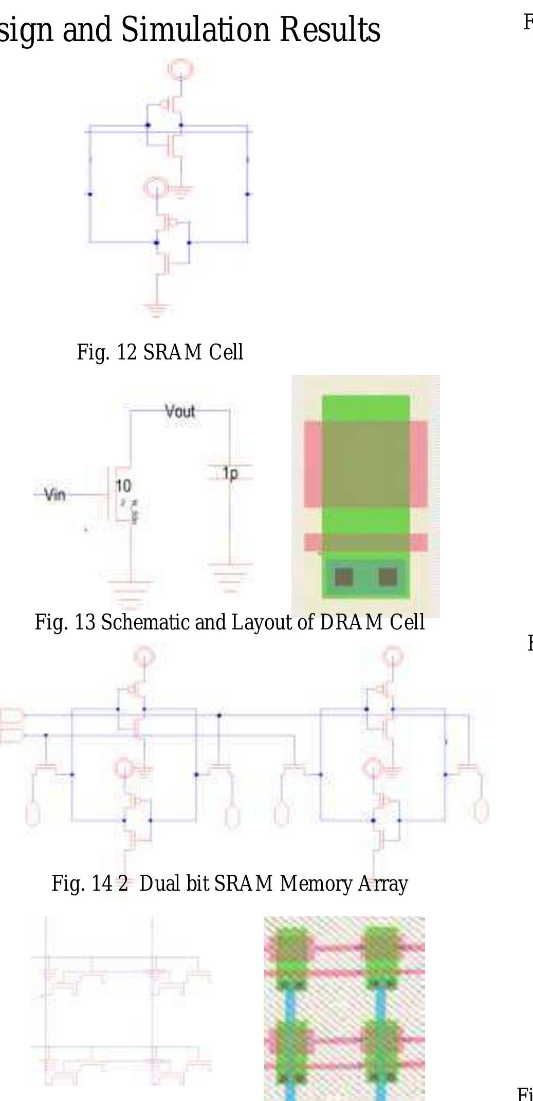 Sram Working Array (PDF) Design and implementation of SRAM and DRAM Cells, Arrays and ...