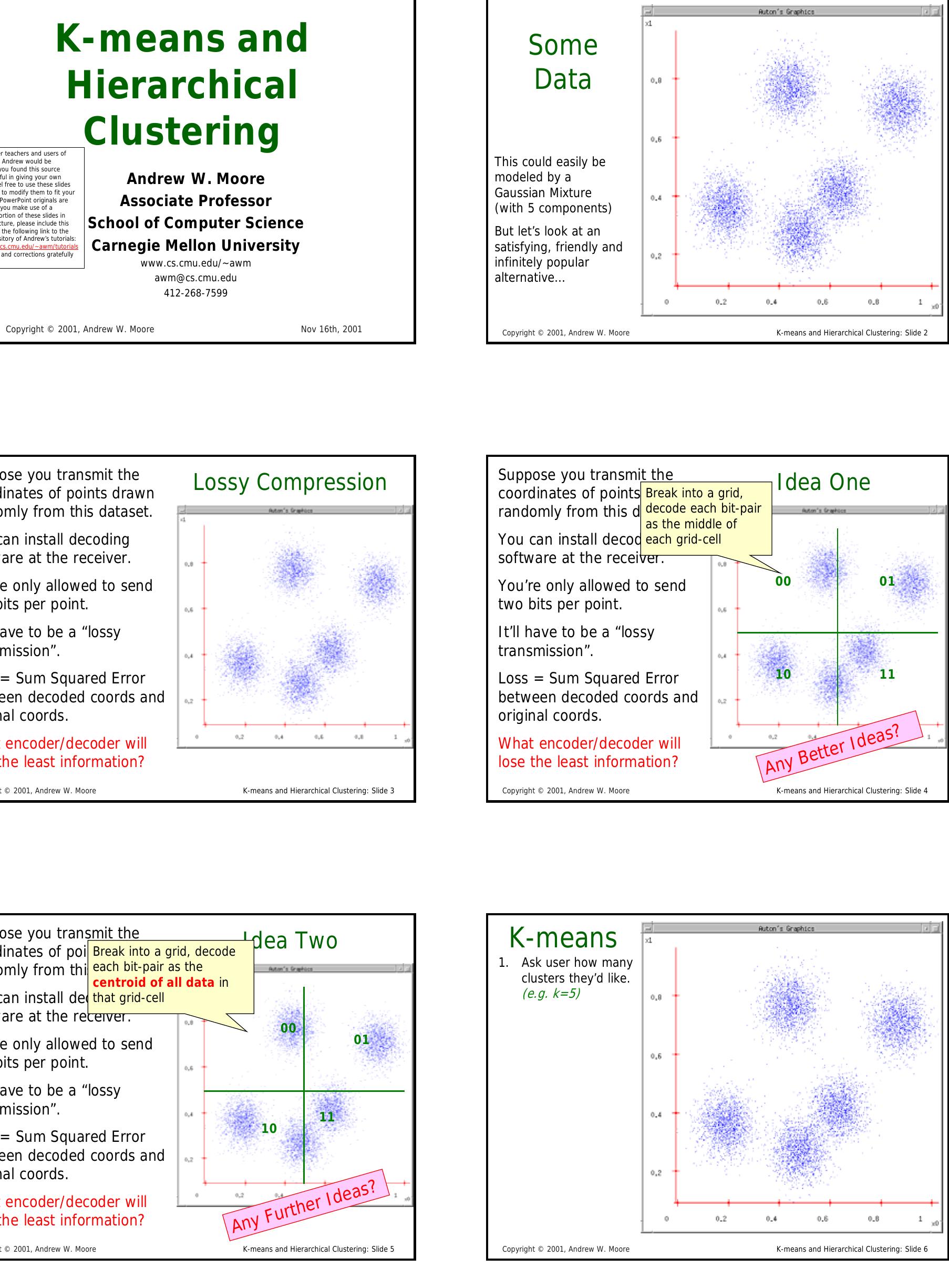 (PDF) K-means and Hierarchical Clustering