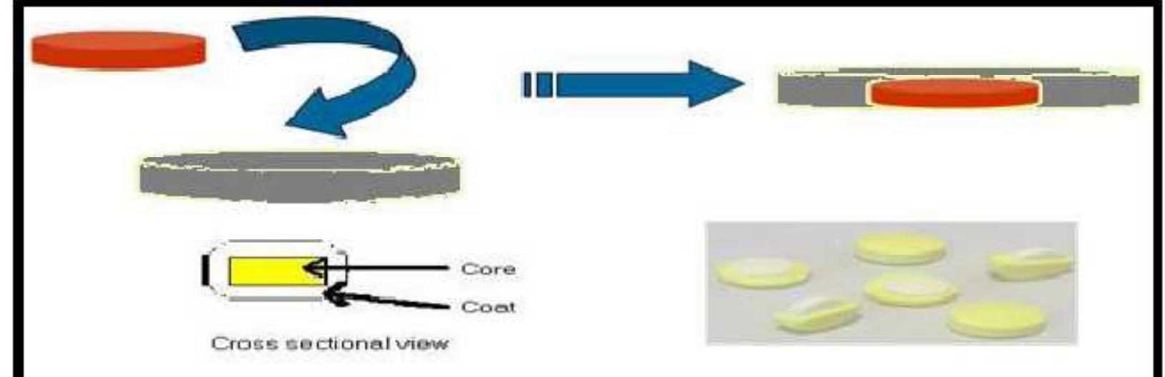 Compression Coated Tablets Examples COMPRESSION COATED TABLETS AS DRUG DELIVERY SYSTEM (TABLET IN TABLET ...