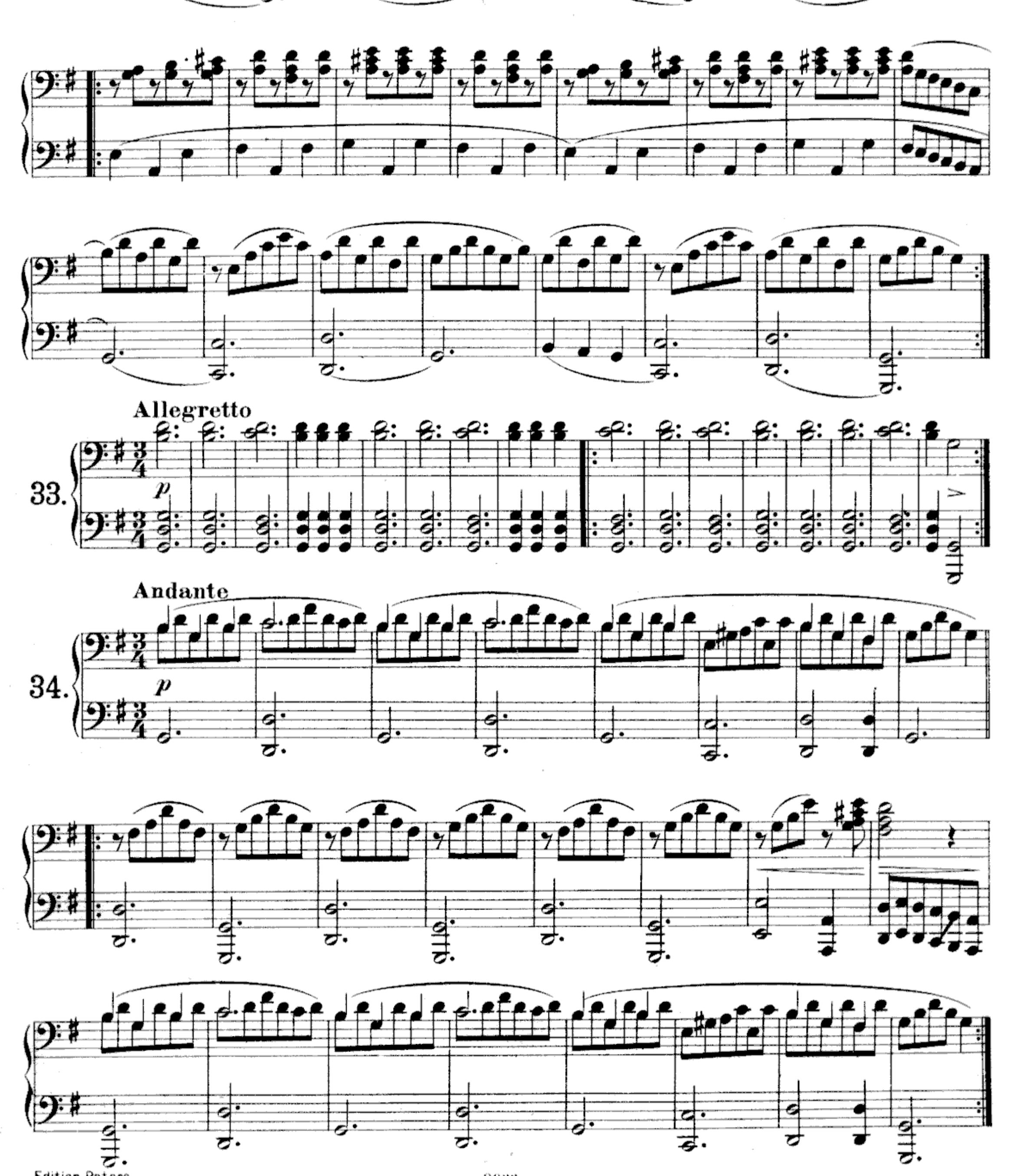 Figure 18 - from Beyer Preparatory Piano School Op 101