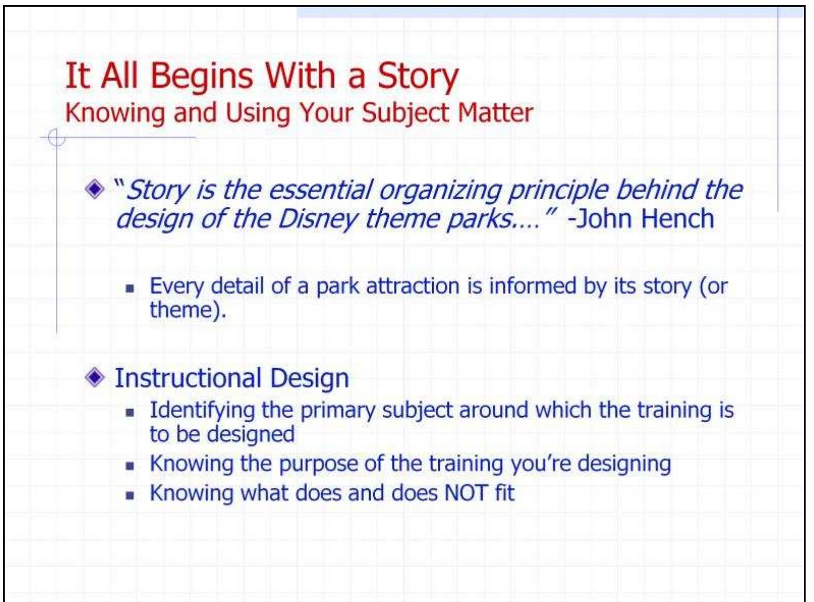 Imagineering Model (PDF) The Imagineering Model: Applying Disney Theme Park Design ...